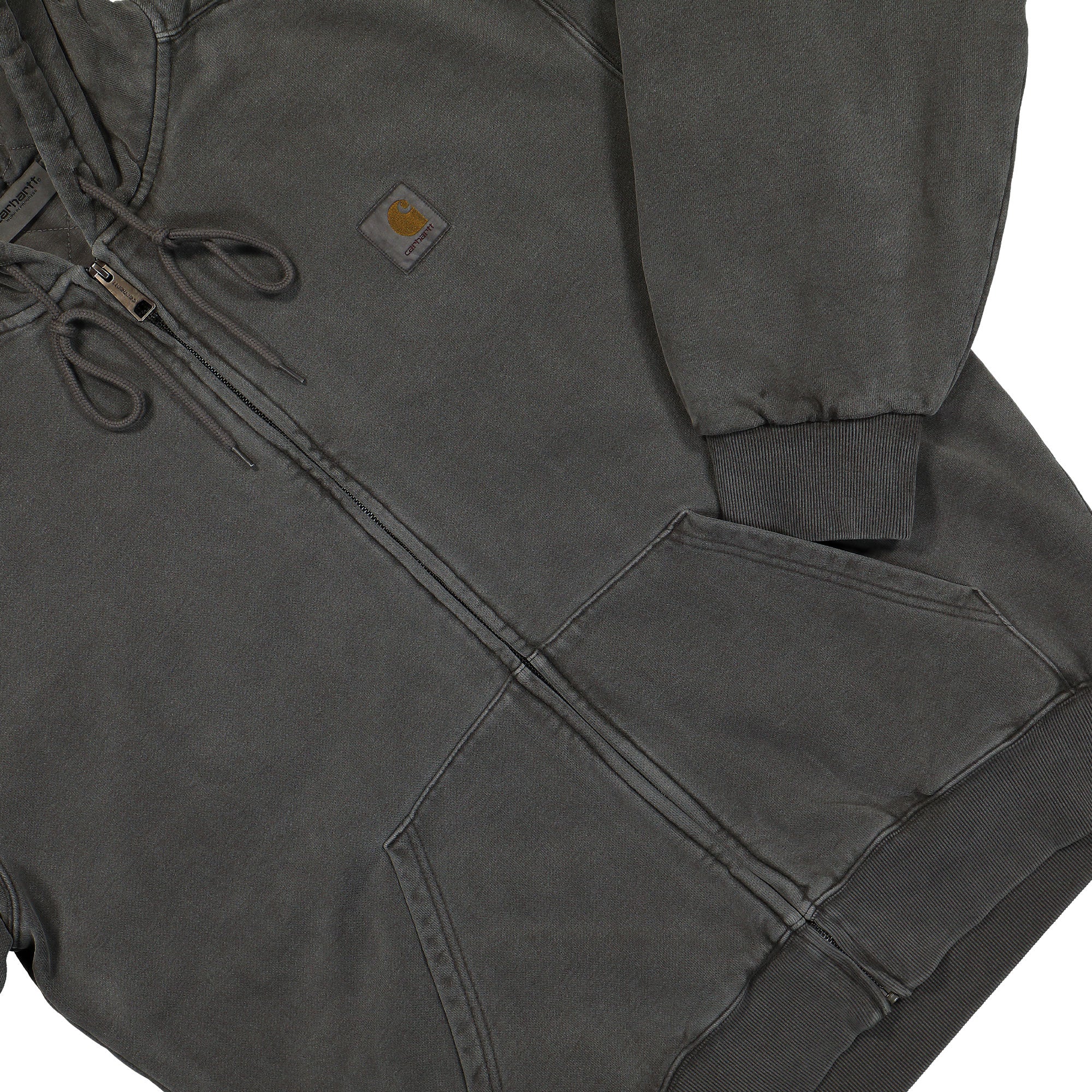 Carhartt WIP Hooded Vista Jacket Graphite Hoodies Detailfoto | Overkill