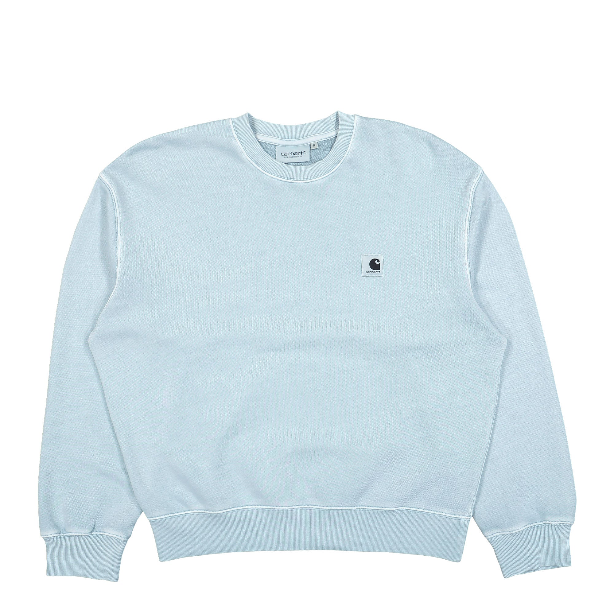 Carhartt WIP W Nelson Sweatshirt Dusty Ice Sweatshirts I029537.2BS.GD.03 | Overkill