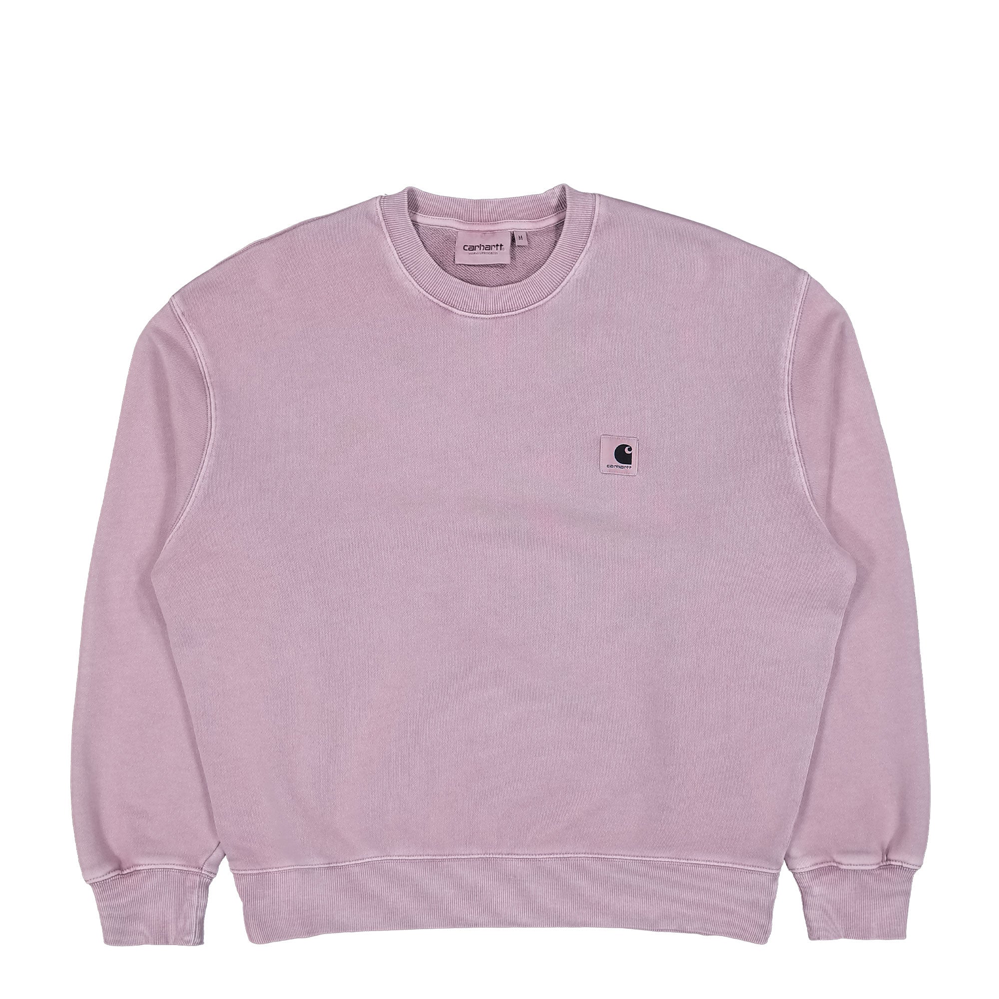 Carhartt W Nelson Sweatshirt Hortensia Garment Dyed Sweatshirts I029537.2P8.GD.03 | Overkill