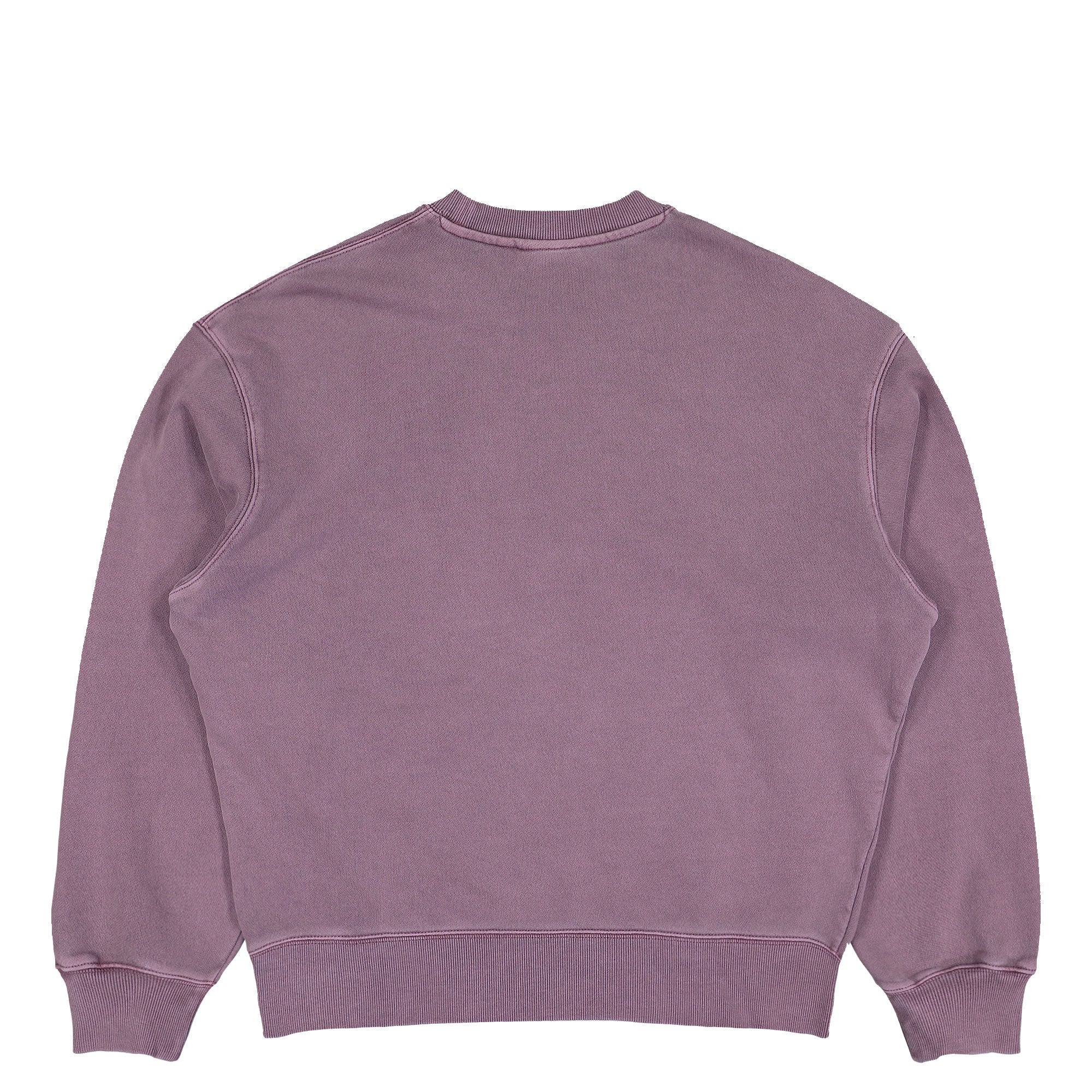 Carhartt WIP W Nelson Sweatshirt Phlox / Garment Dyed Sweatshirts I029537.33I.GD.03 Close-up | Overkill