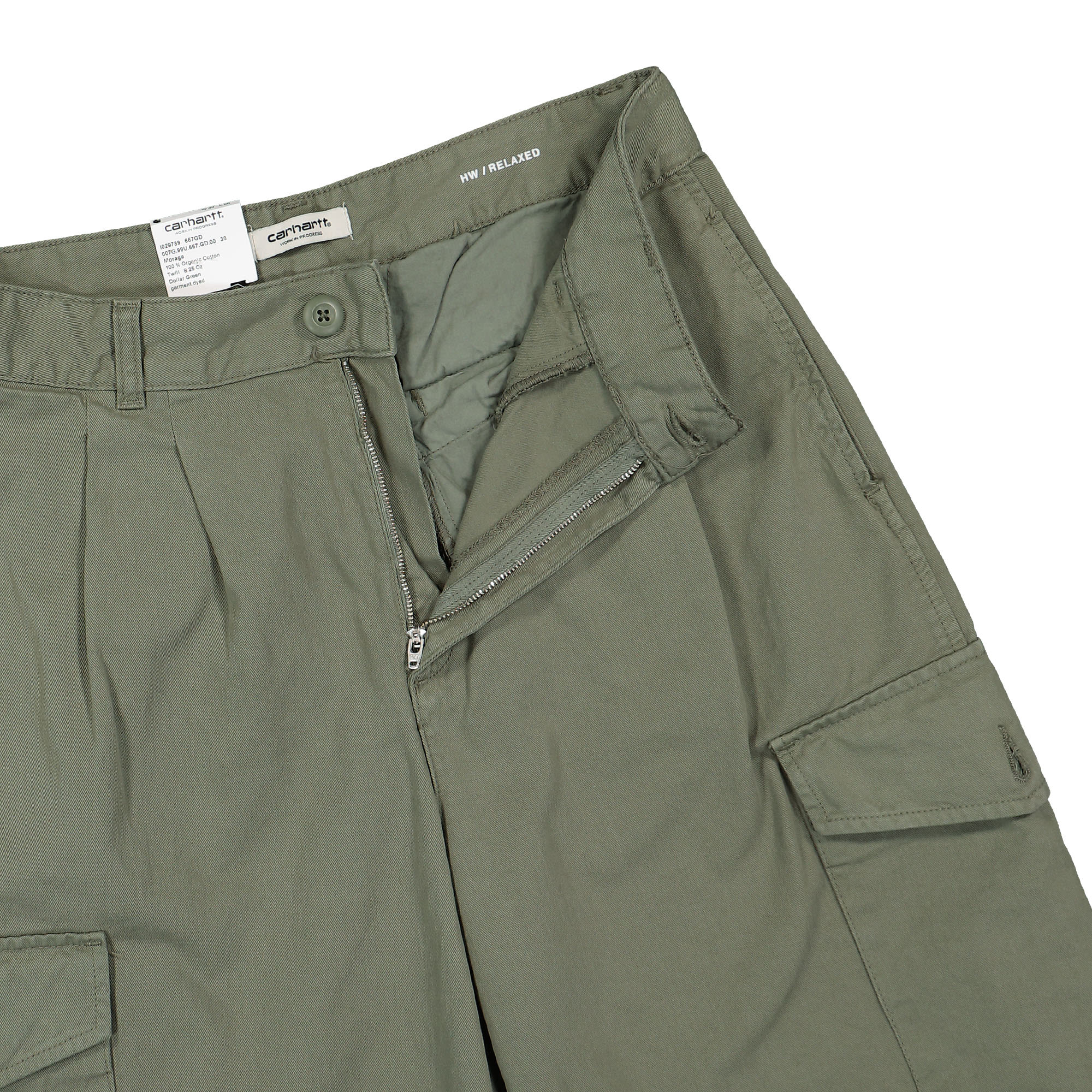 Carhartt WIP W Collins Pant Dollar Green Sweat & Track Pants Detail view 1 | Overkill