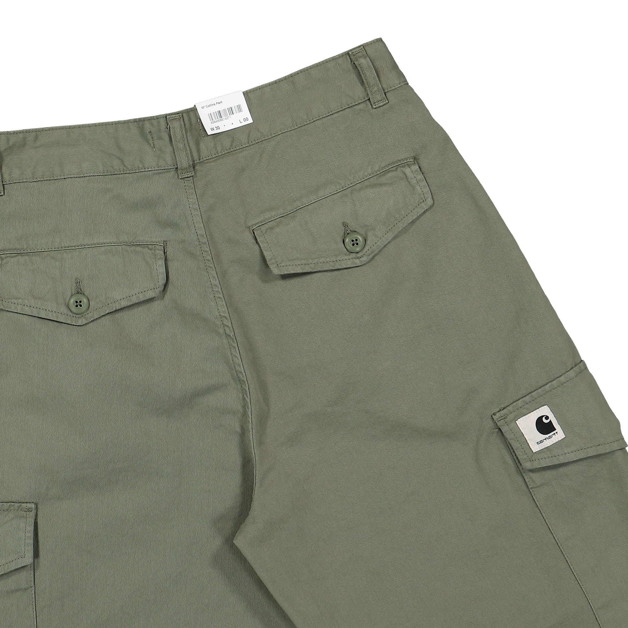 Carhartt WIP W Collins Pant Dollar Green Sweat & Track Pants Detail view 2 | Overkill