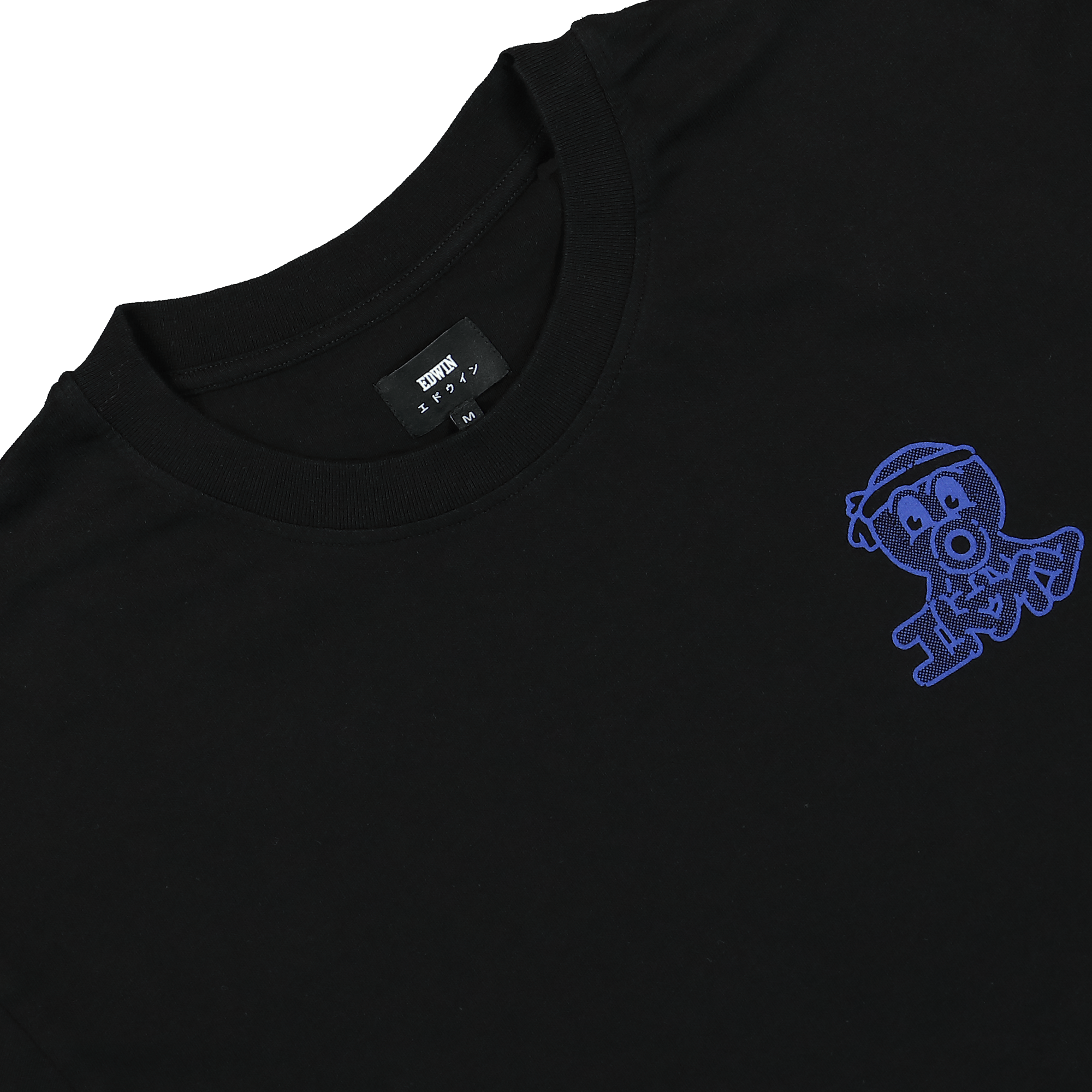 Edwin Office Tako T-Shirt Black T-Shirts Material | Overkill