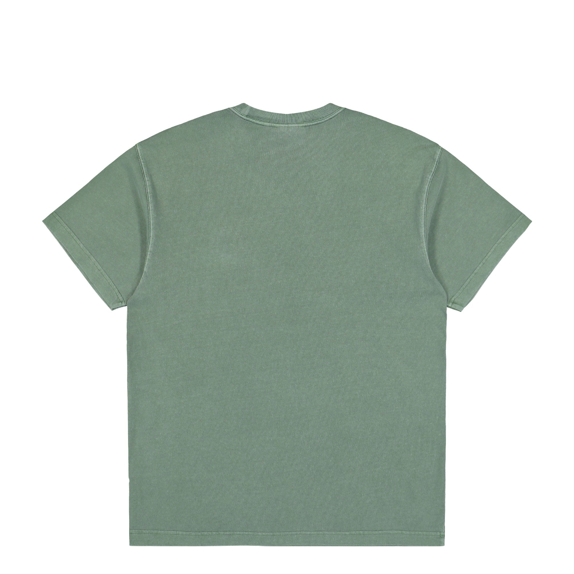 Carhartt S/S Nelson T-Shirt Park Garment Dyed T-Shirts I029949.1YF.GD.03 Close-up | Overkill
