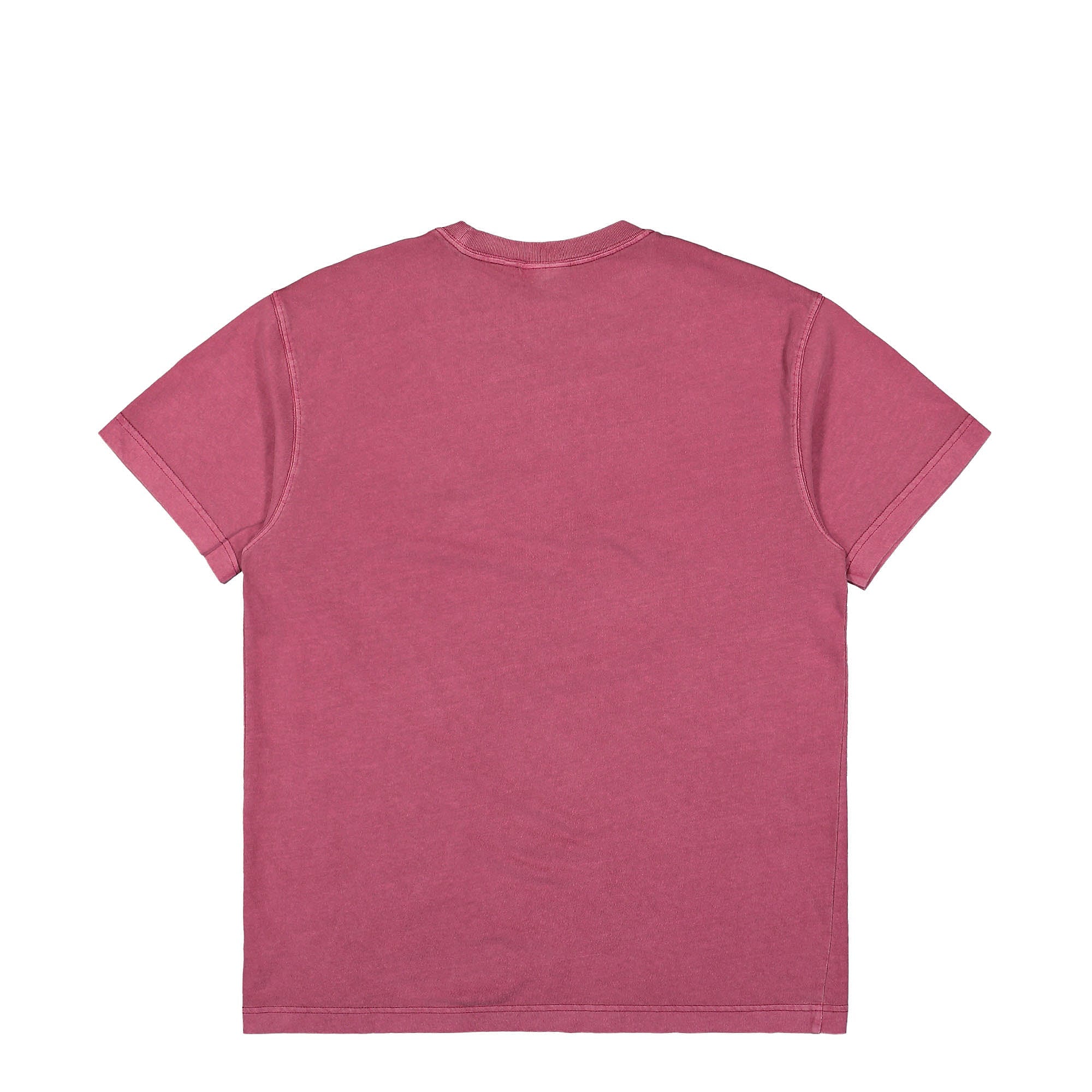Carhartt WIP S/S Nelson T-Shirt Magenta Garment Dyed T-Shirts Material | Overkill
