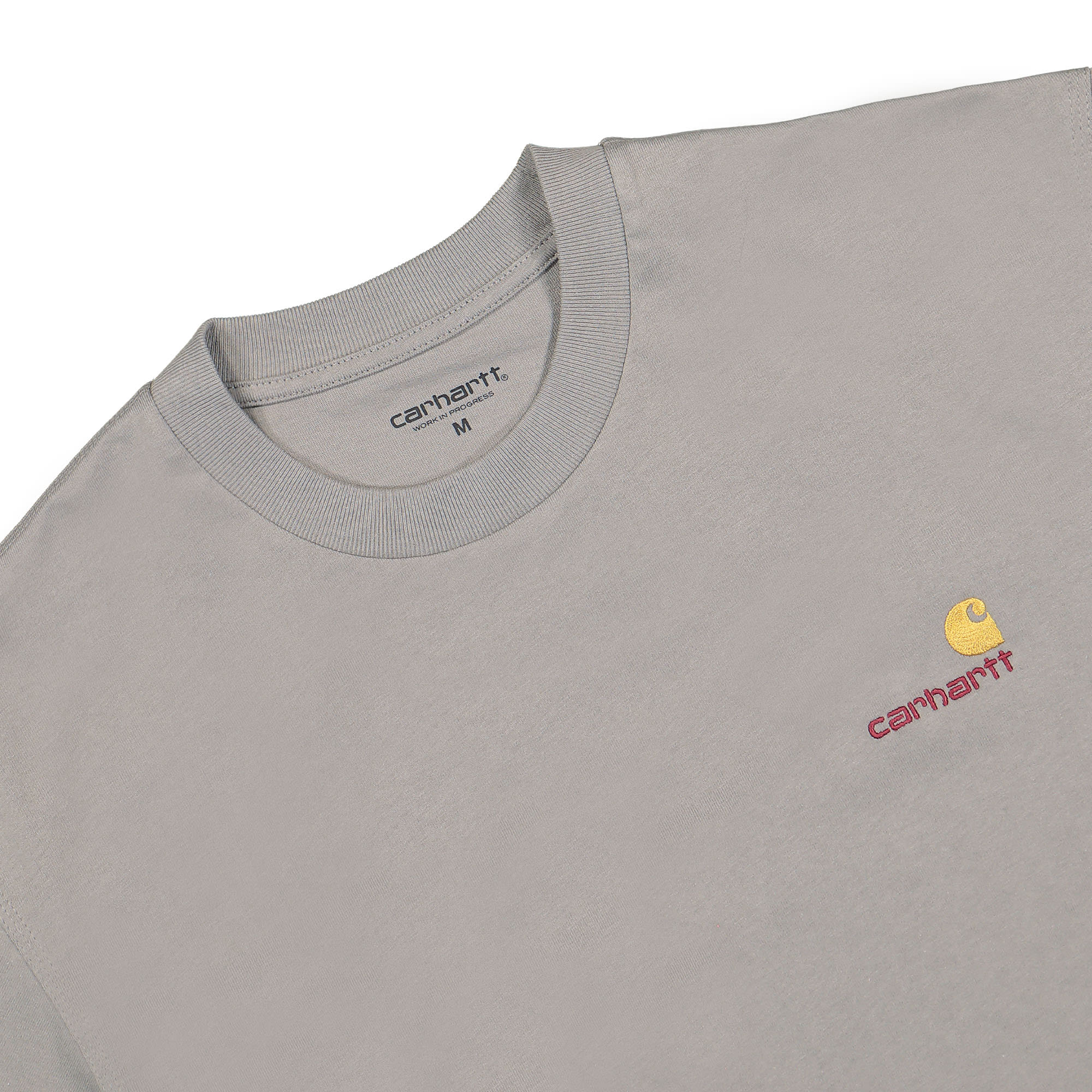 Carhartt WIP S/S American Script T-Shirt Marengo T-Shirts Close-up | Overkill