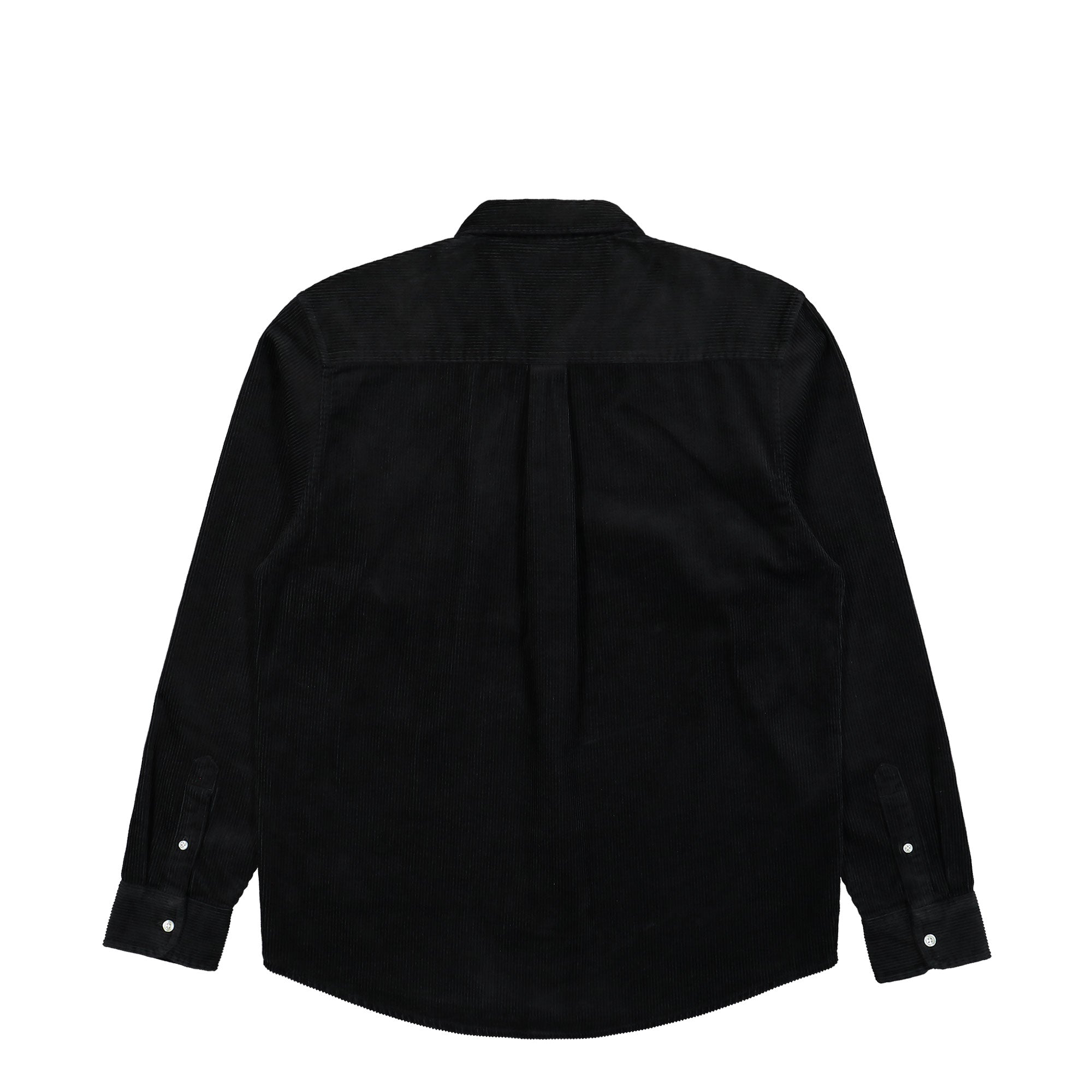 Carhartt WIP L/S Madison Cord Shirt Black / Wax Shirts Material | Overkill