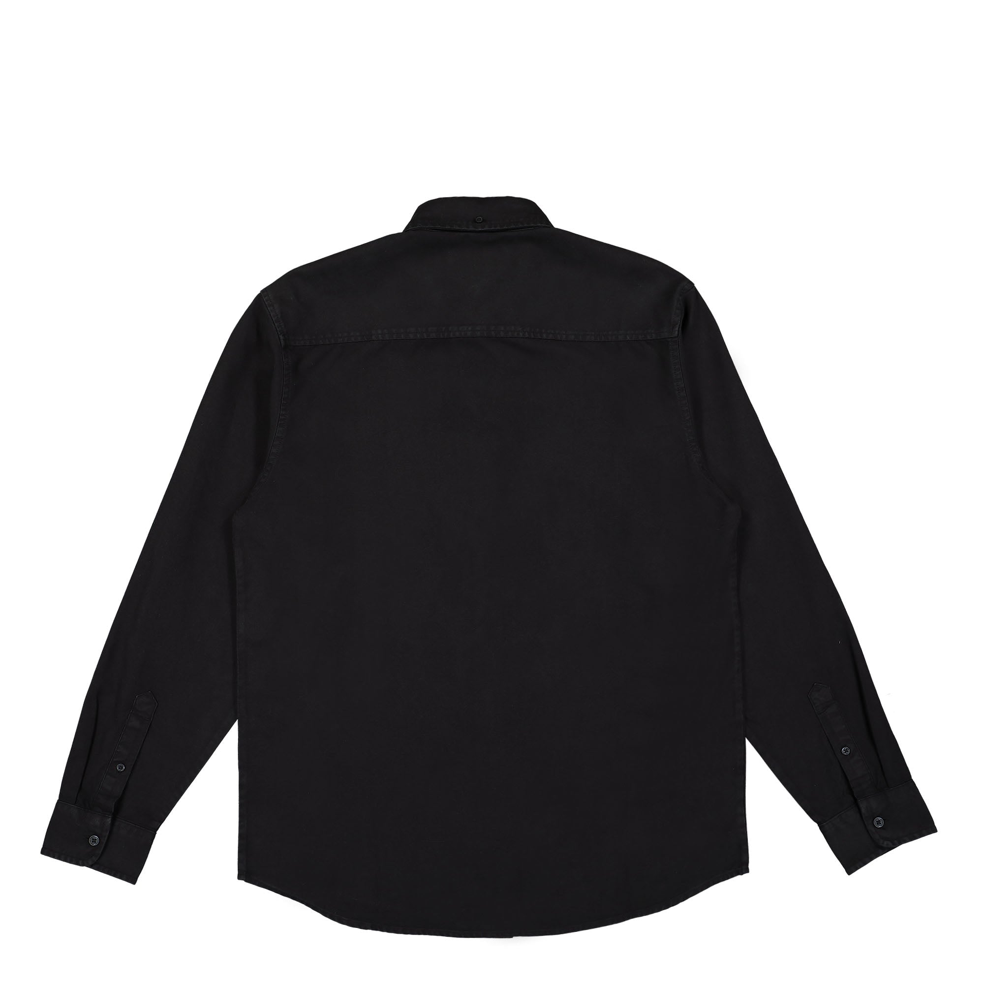 Carhartt WIP L/S Bolton Shirt Black Shirts Material | Overkill
