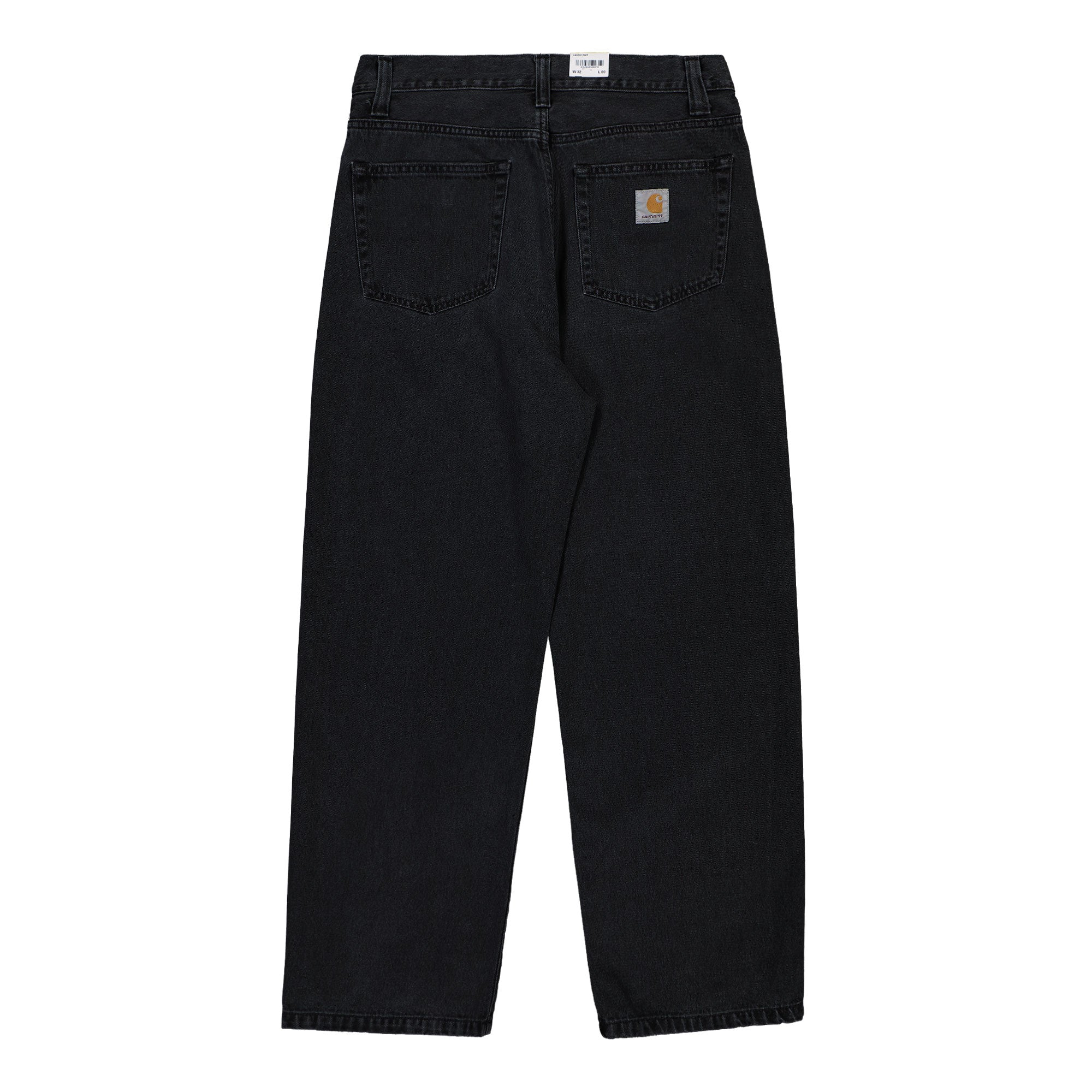 Carhartt WIP Landon Pant Black Stone Washed Jeans Material | Overkill