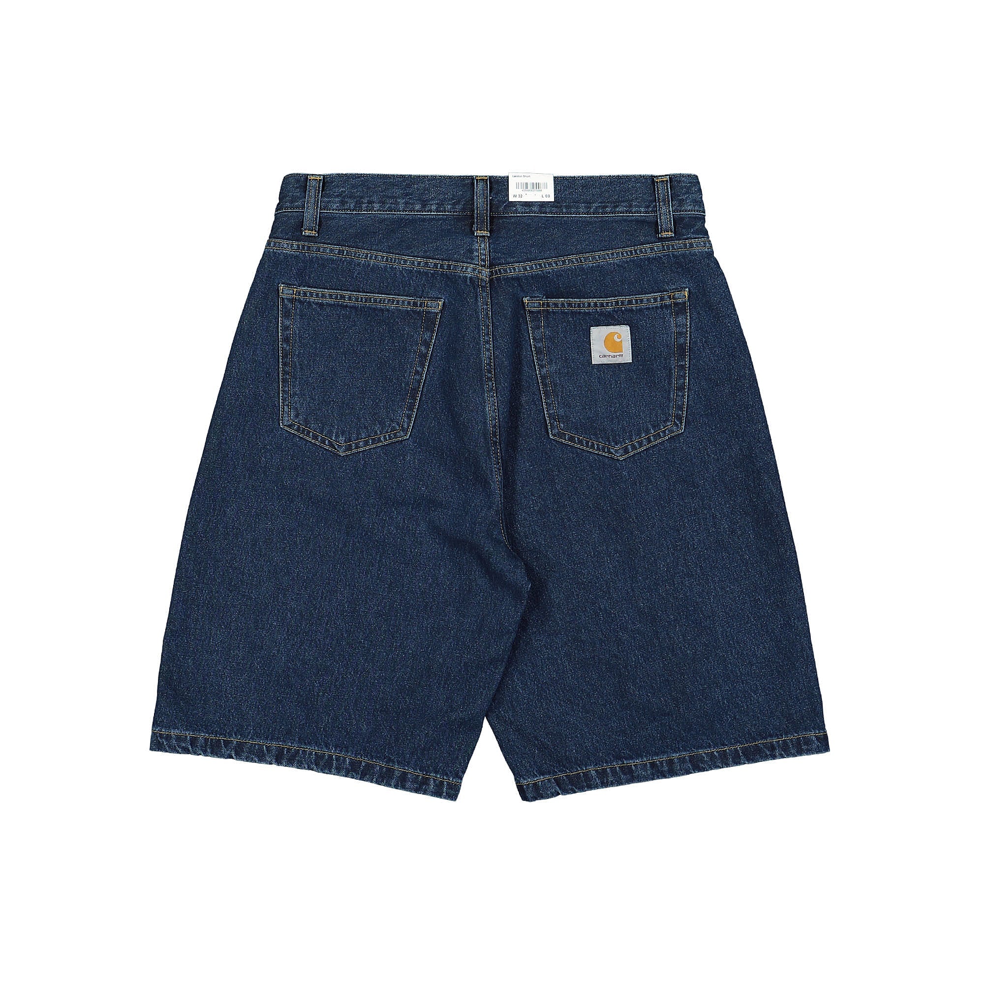 Carhartt WIP Landon Short Robertson Blue Stone Washed Shorts Material | Overkill