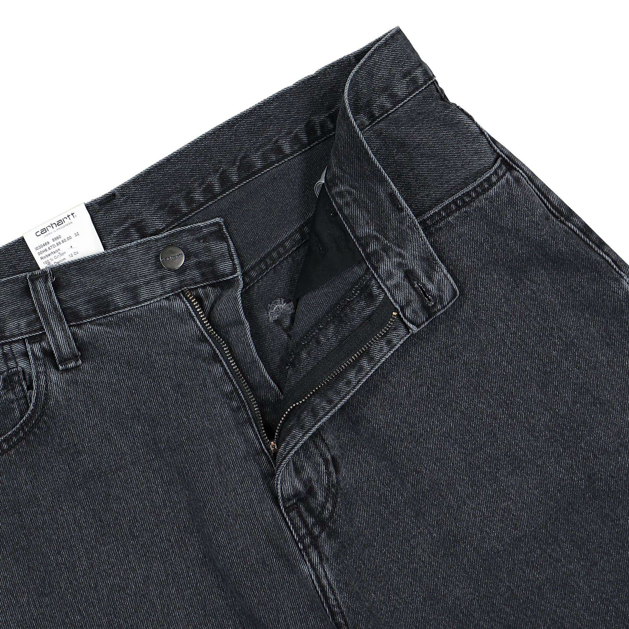 Carhartt Landon Short Black Denim Shorts I030469.89.60.00 Detail View 1 | Overkill