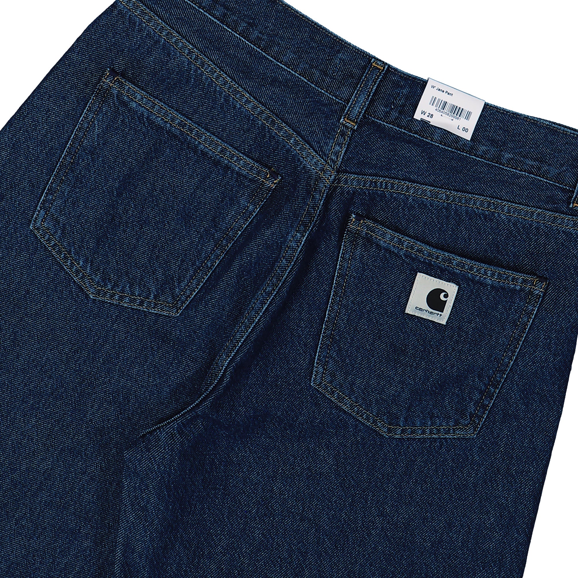 Carhartt WIP W Jane Pant Blue Stone Washed Jeans Detail view 1 | Overkill