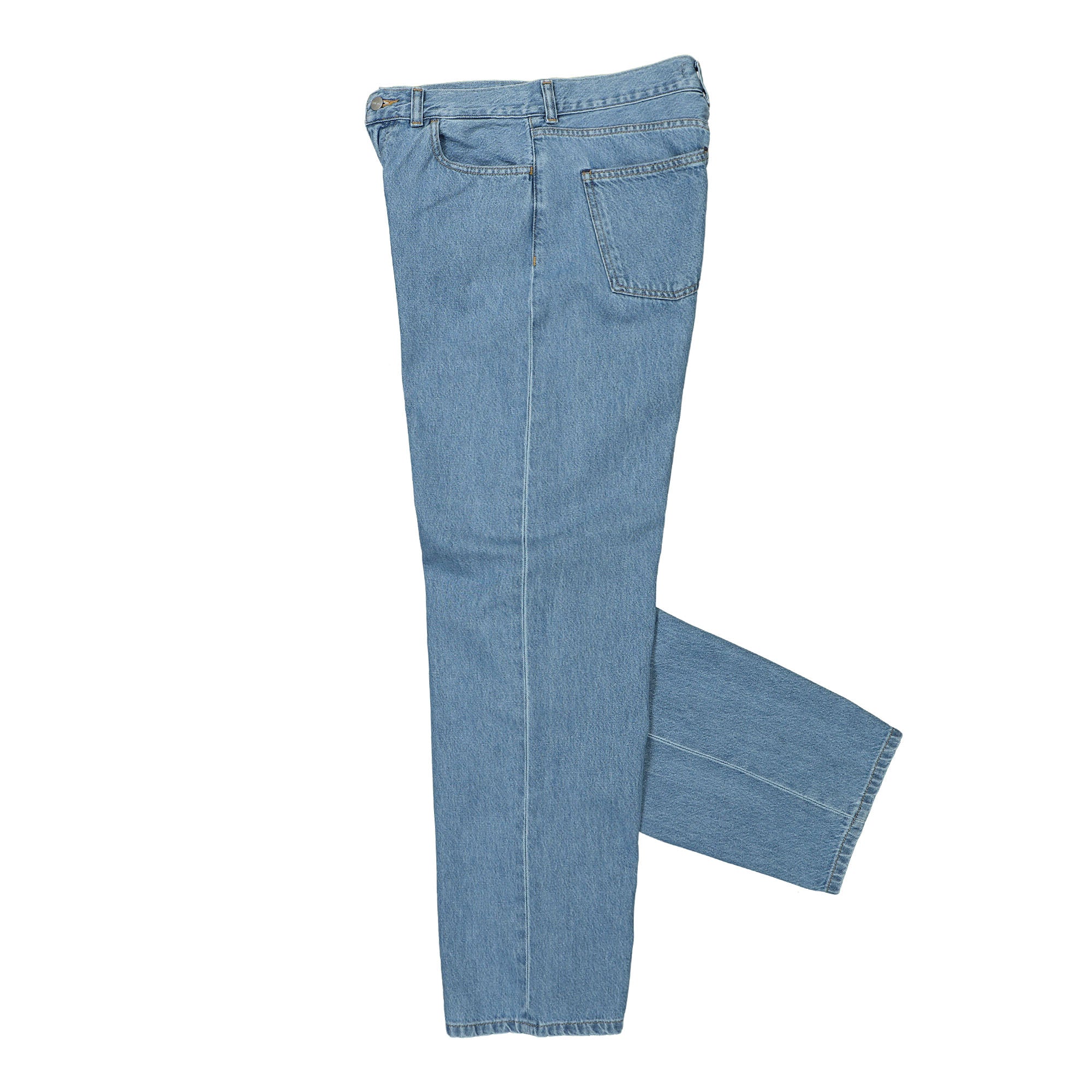 Carhartt WIP W Jane Pant Blue Heavy Stone Wash Jeans Close-up | Overkill