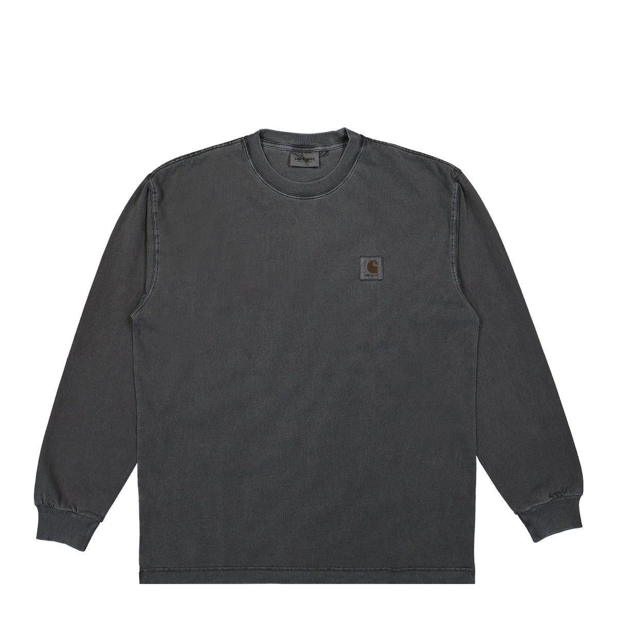 Carhartt WIP L/S Vista T-Shirt Vulcan Garment Dyed Longsleeves I030779.OWG.GD.03 | Overkill