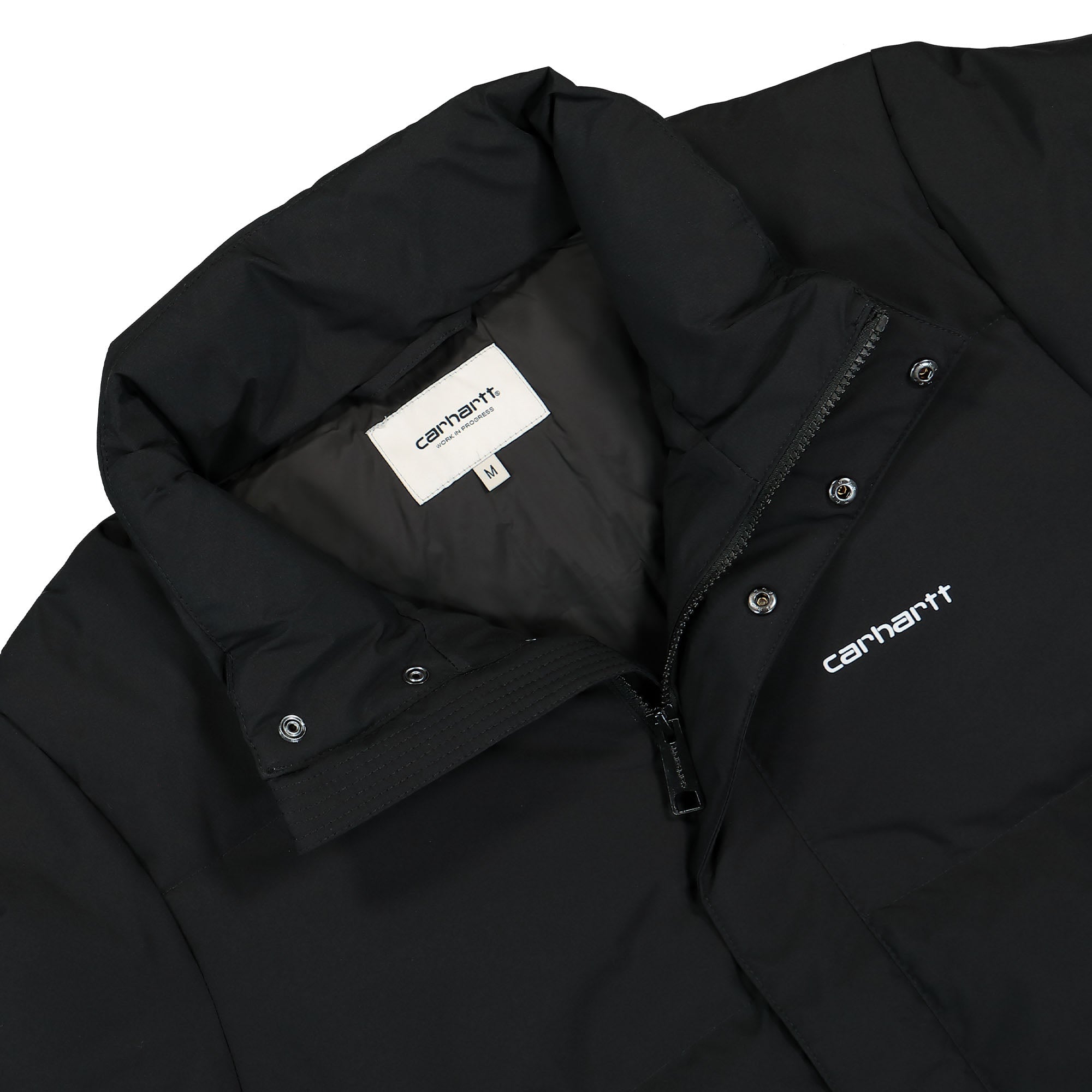 Carhartt WIP W Yanie Jacket Black / White Jackets Close-up | Overkill