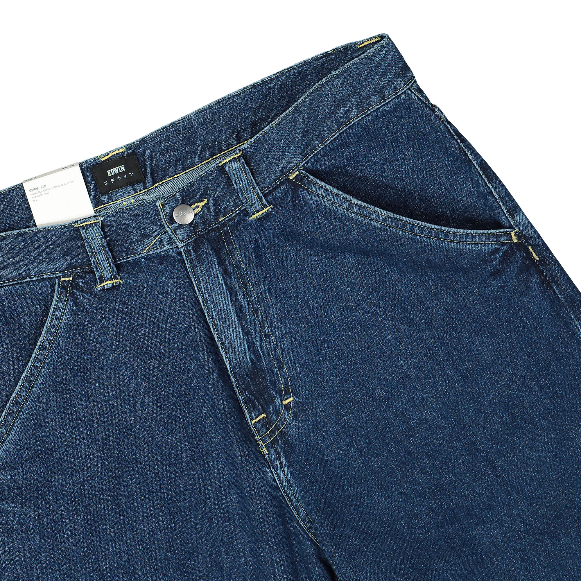 Edwin Storm Pant Blue Jeans Detail view 1 | Overkill