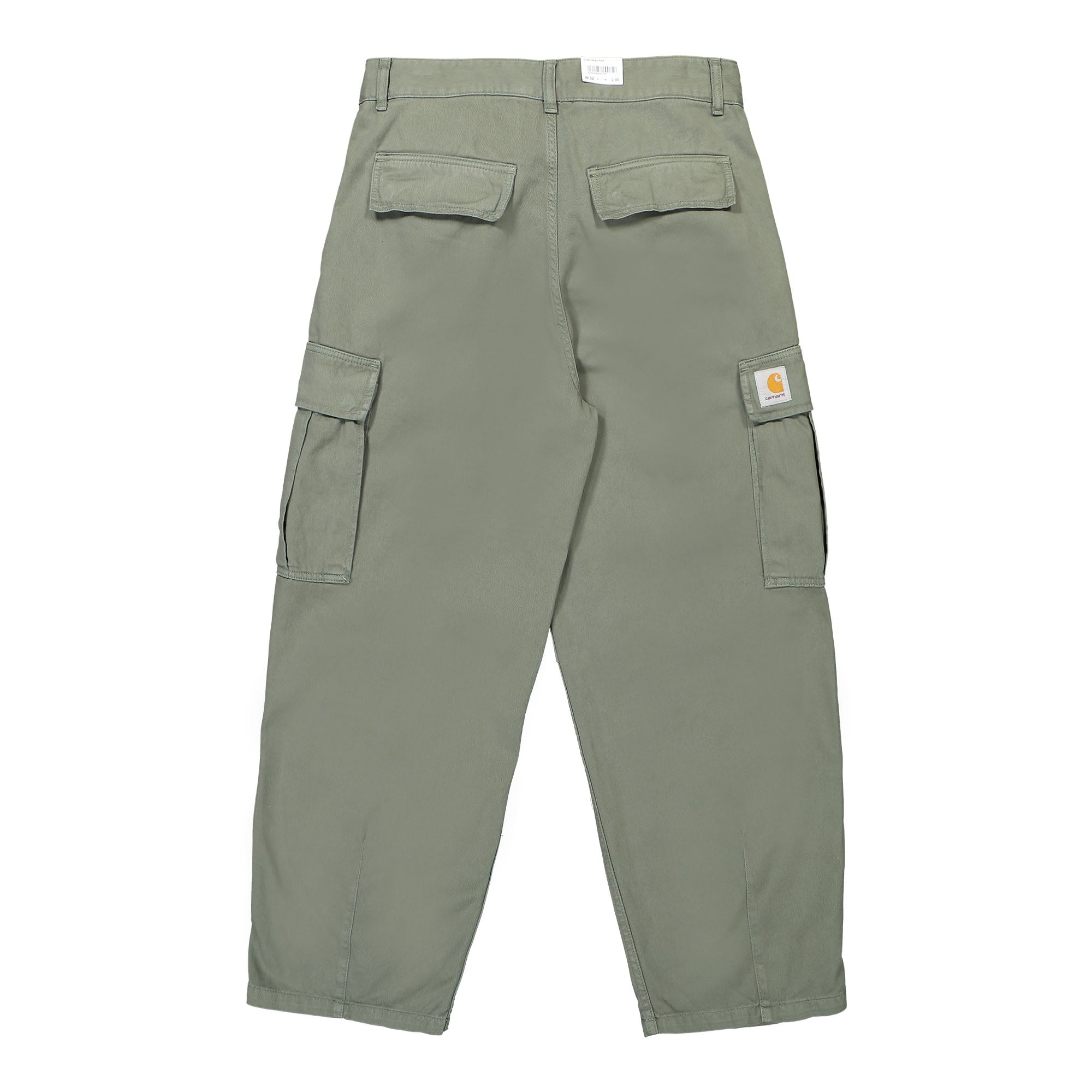 Carhartt WIP Cole Cargo Pant Smoke Green Garment Dyed Cargo Pants Material | Overkill