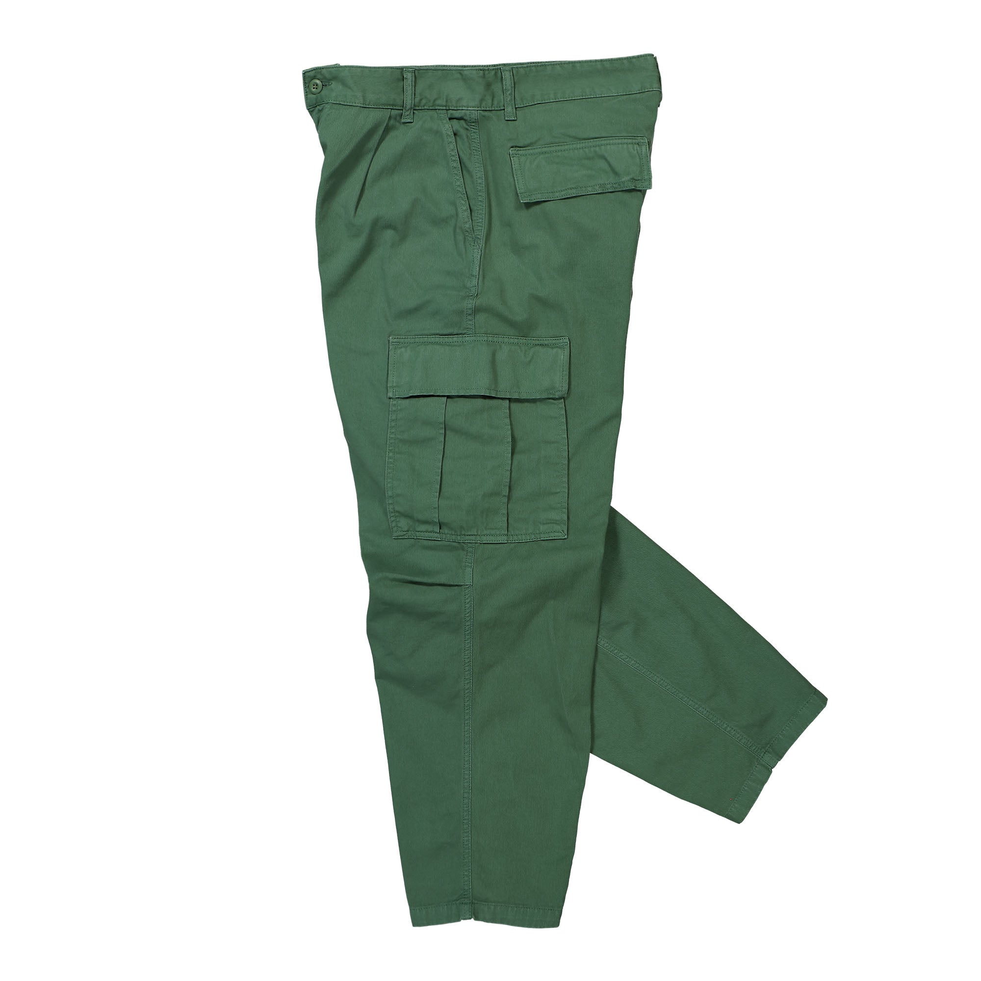 Carhartt WIP Cole Cargo Pant Moraga Duck Green Cargo Pants Close-up | Overkill