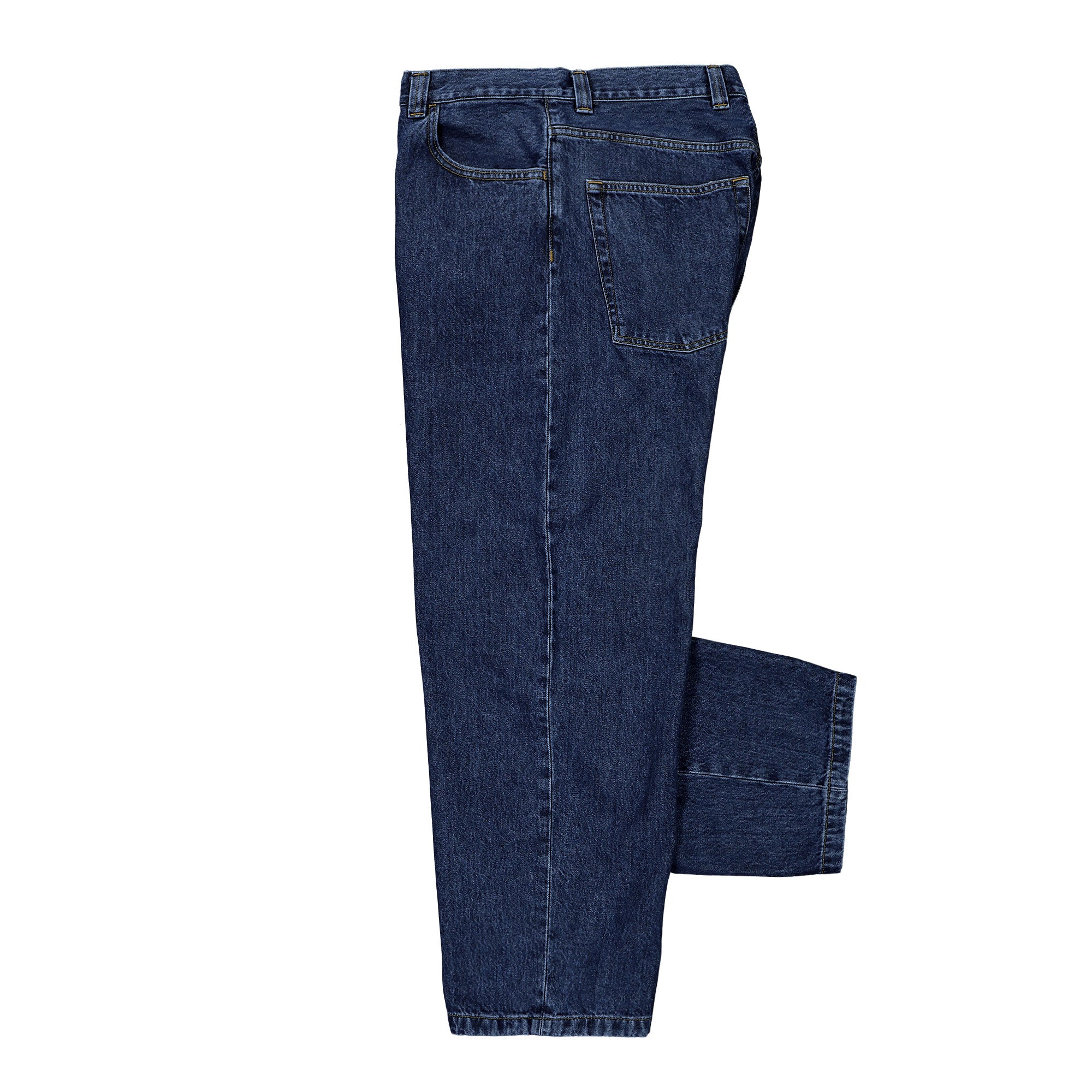 Carhartt WIP Brandon Pant Blue / Stone Washed Jeans Close-up | Overkill