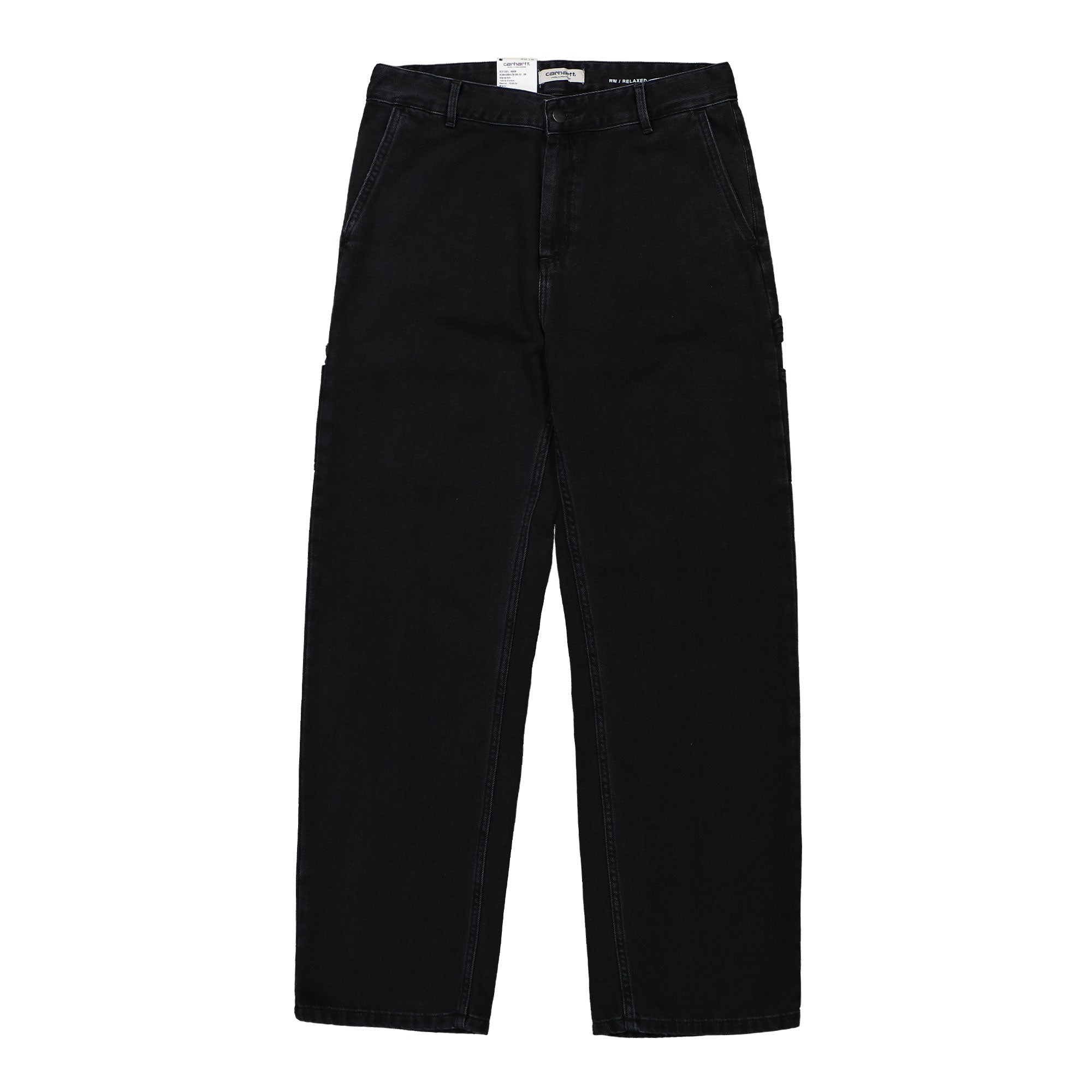 Carhartt WIP W Pierce Pant Straight Black / Stone Washed Jeans I031251.89.06.00 | Overkill