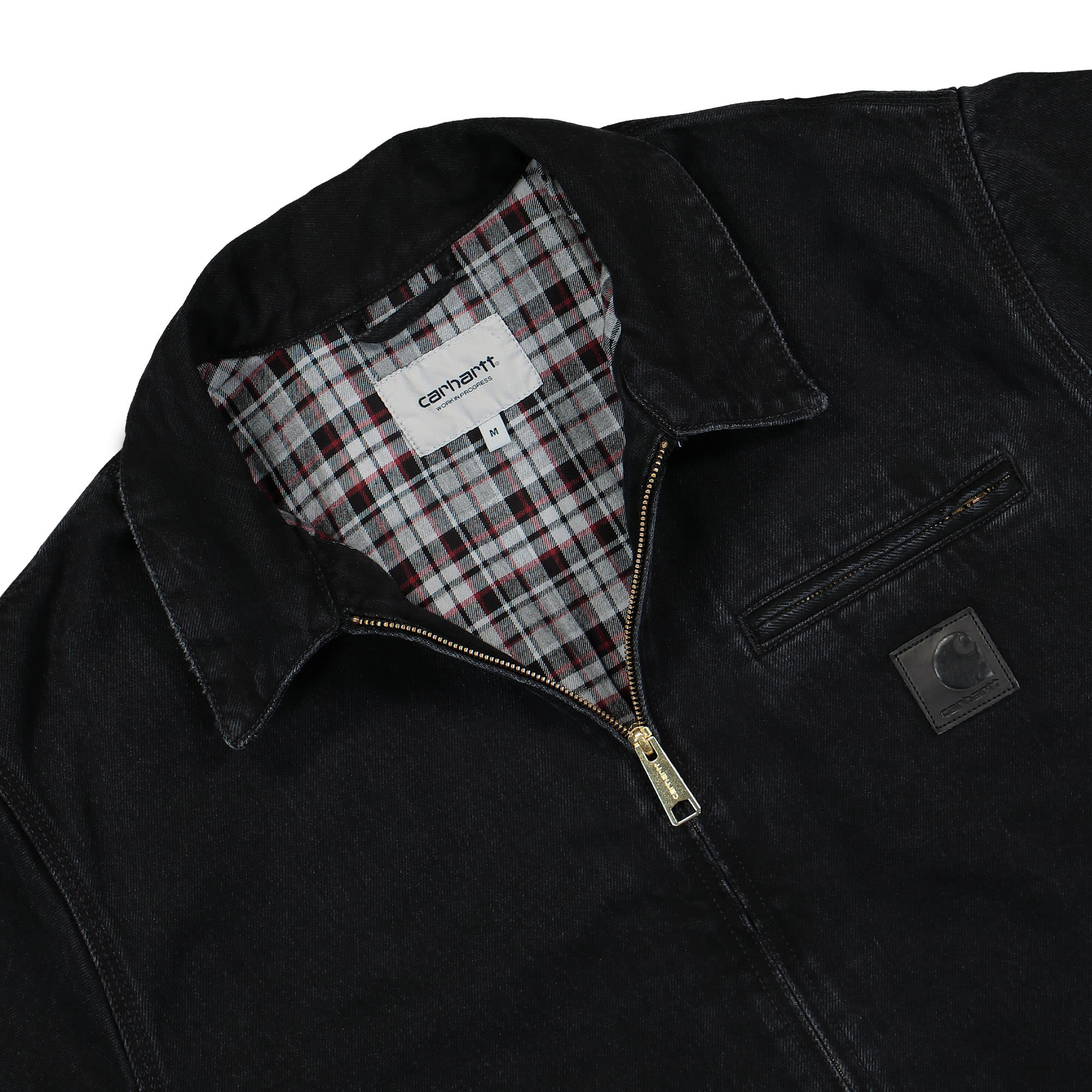 Carhartt WIP Rider Jacket Stone Washed Jackets Close-up | Overkill