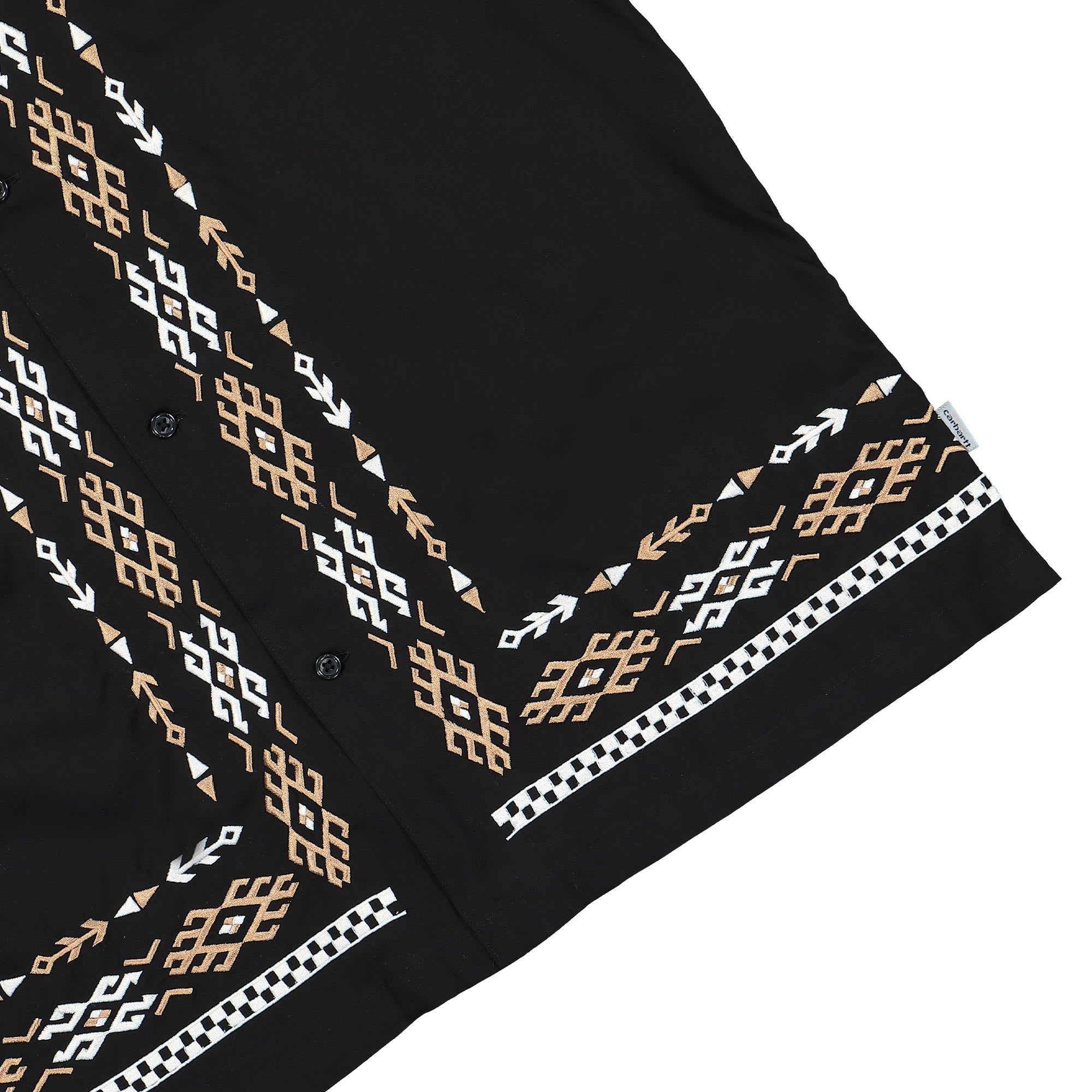 Carhartt WIP S/S Coba Shirt Black Shirts Detailfoto | Overkill