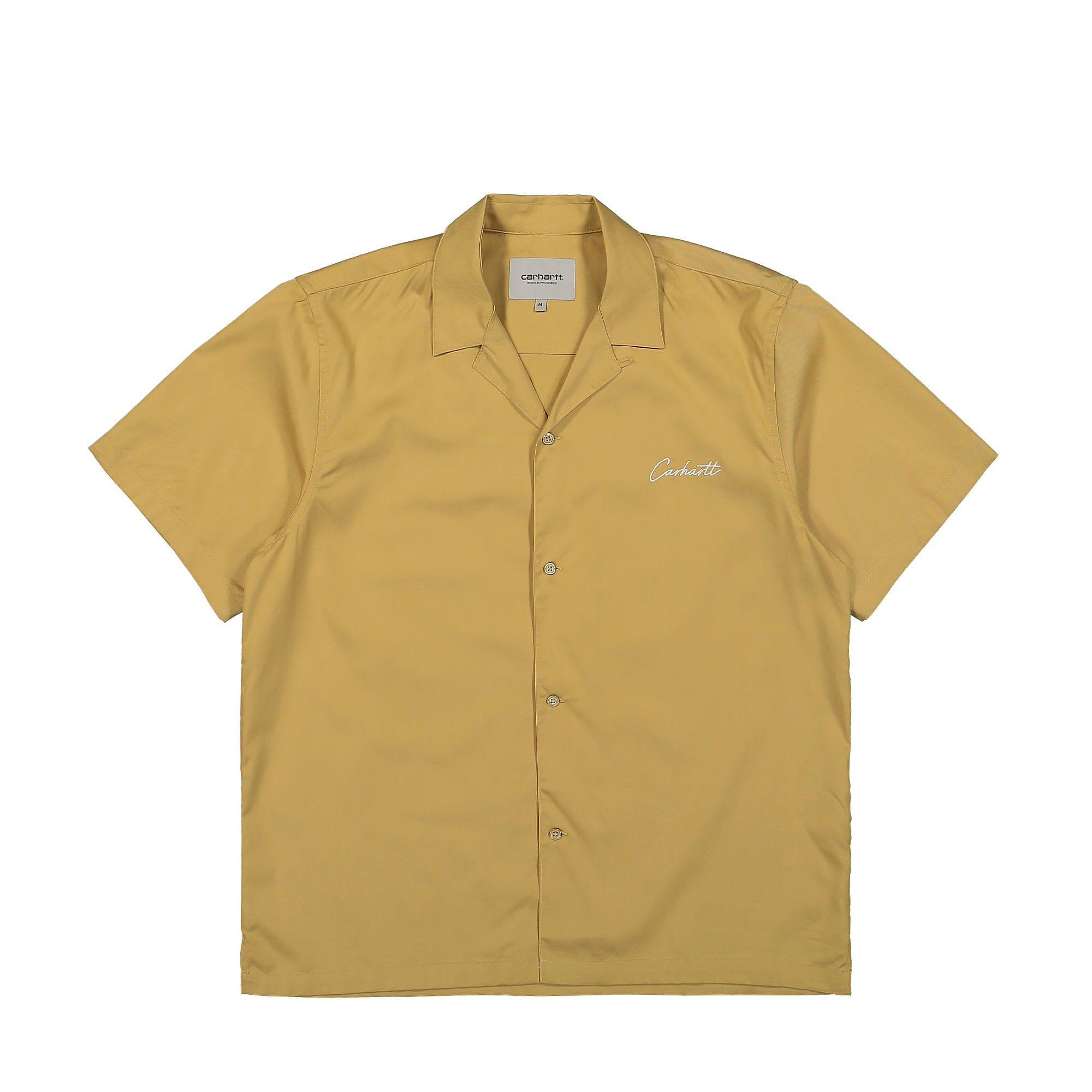 Carhartt WIP S/S Delray Shirt Bourbon / Wax Shirts I031465.25T.XX | Overkill