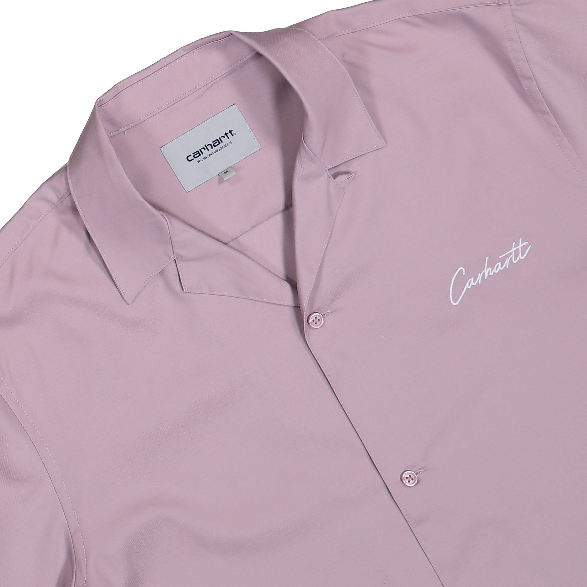 Carhartt S/S Delray Shirt Hortensia / White Shirts I031465.2QS.XX.03 Close-up | Overkill