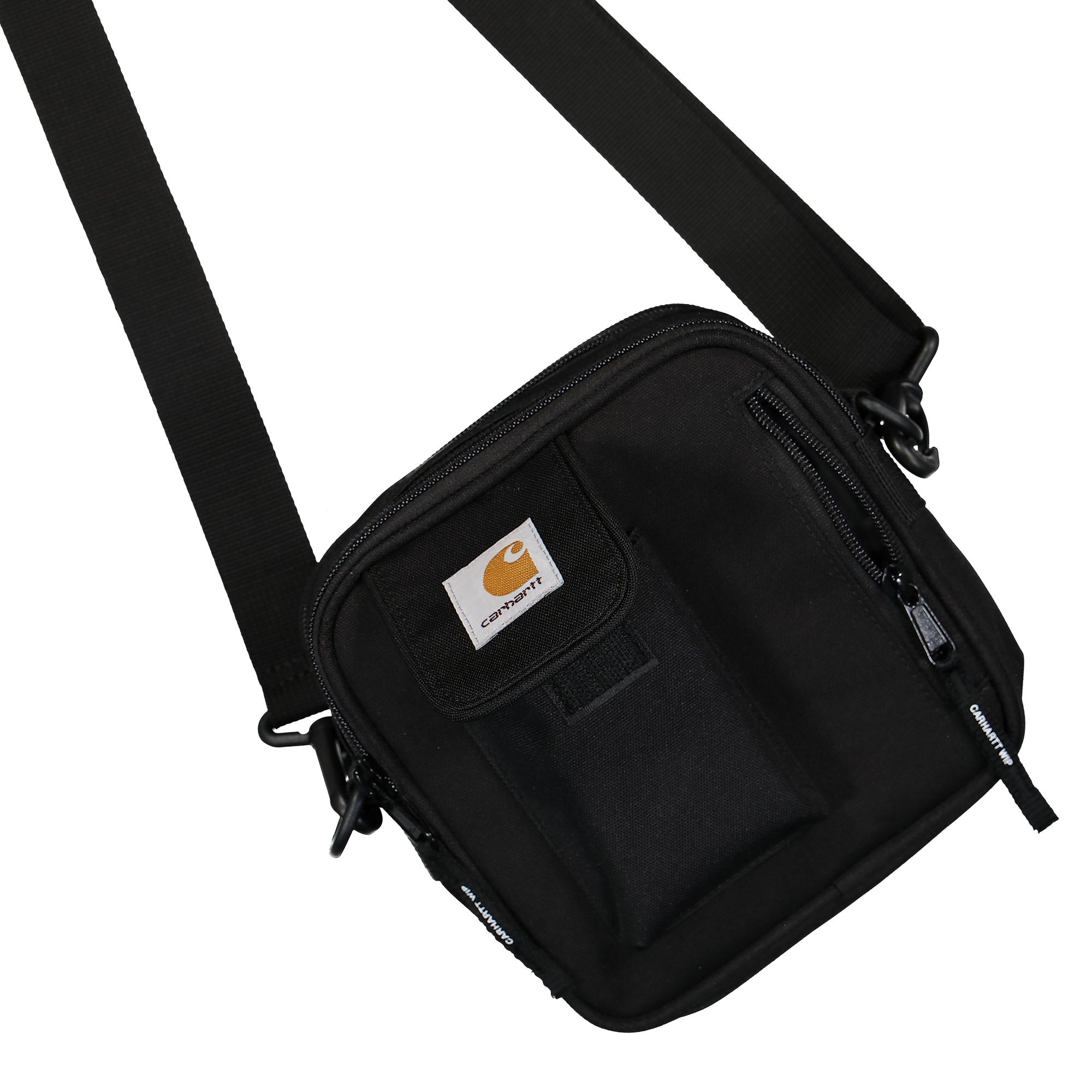 Carhartt WIP Essentials Bag Black Shoulder & Cross Body Bags Close-up | Overkill