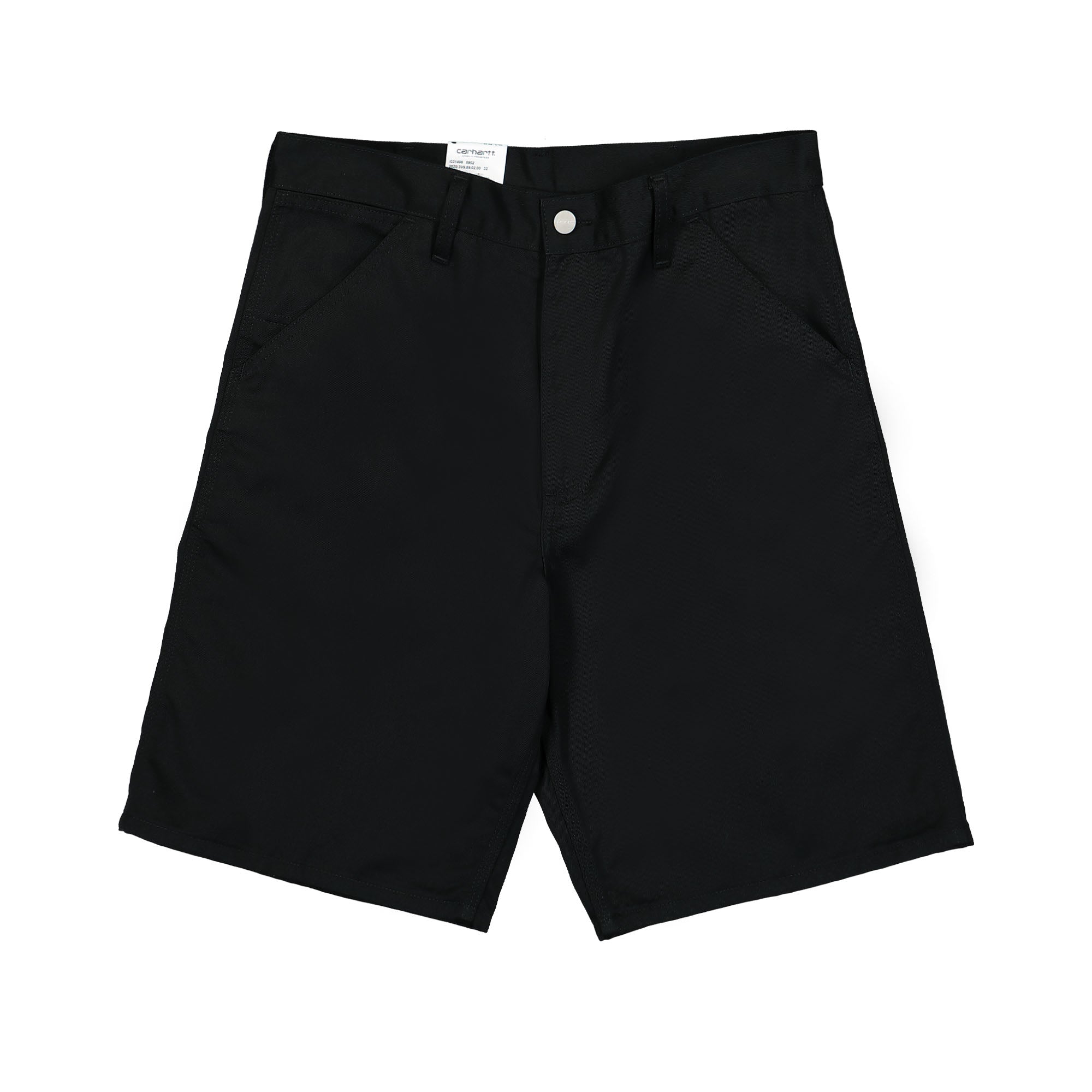 Carhartt WIP Simple Short Black Shorts I031496.89.02.00 | Overkill