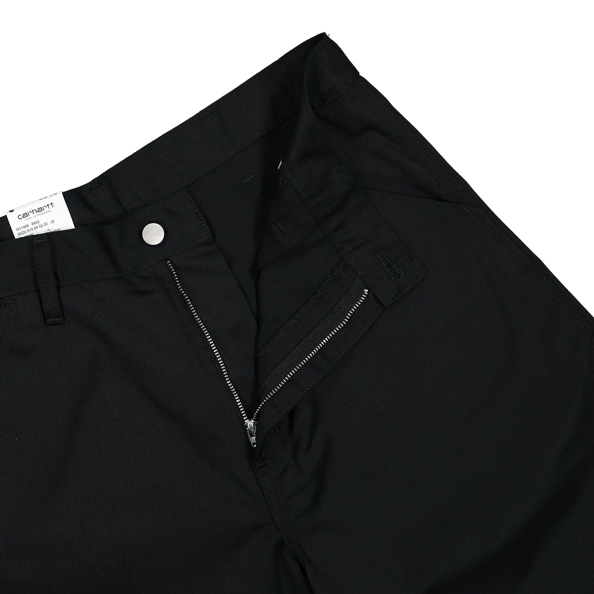 Carhartt WIP Simple Short Black Shorts Detailfoto | Overkill