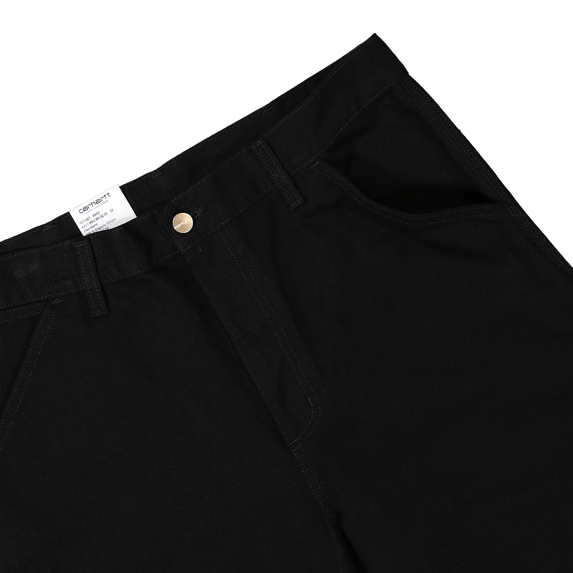 Carhartt WIP Single Knee Pant Black Casual Pants Detail view 1 | Overkill