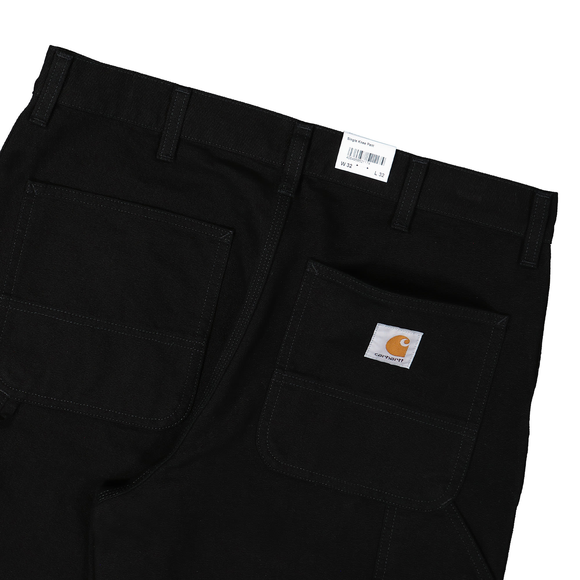 Carhartt WIP Single Knee Pant Black Casual Pants Detail view 2 | Overkill