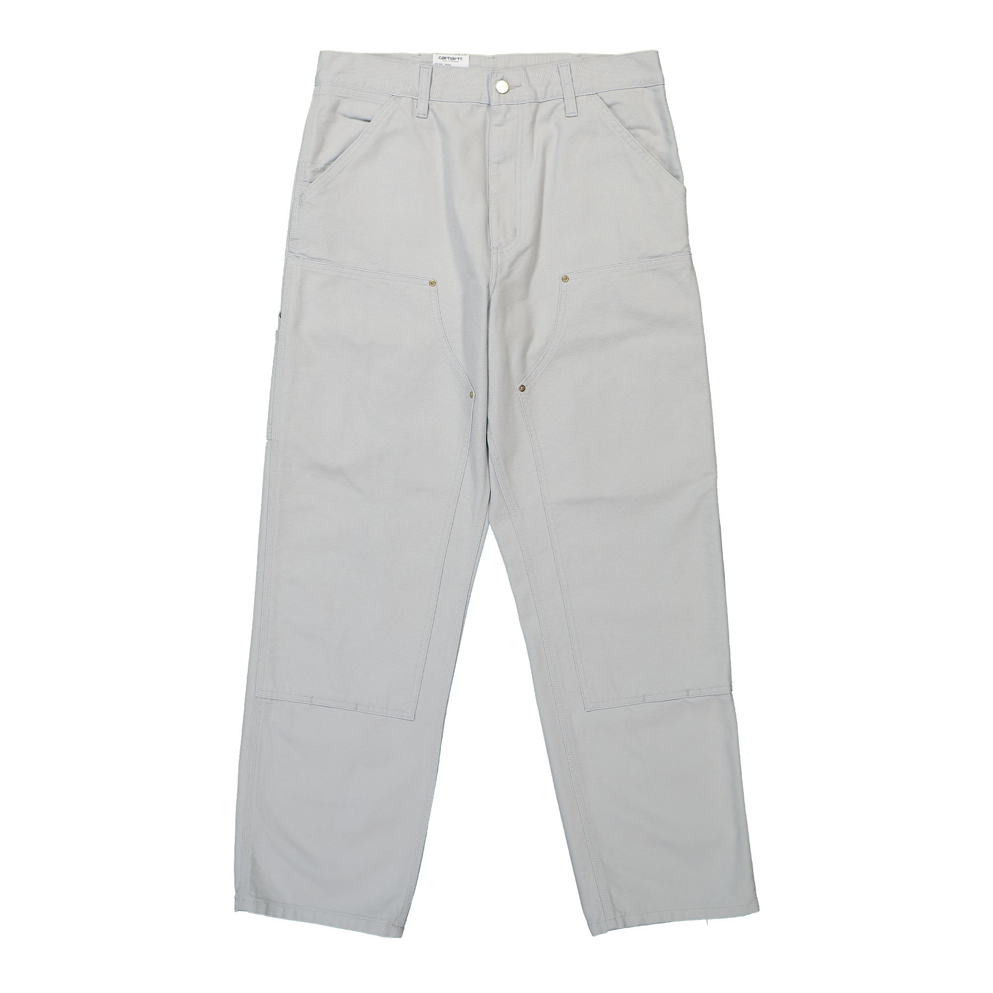 Carhartt WIP Double Knee Pant Basalt Rinsed Casual Pants I031501.29J.02.32 / Basalt | Overkill