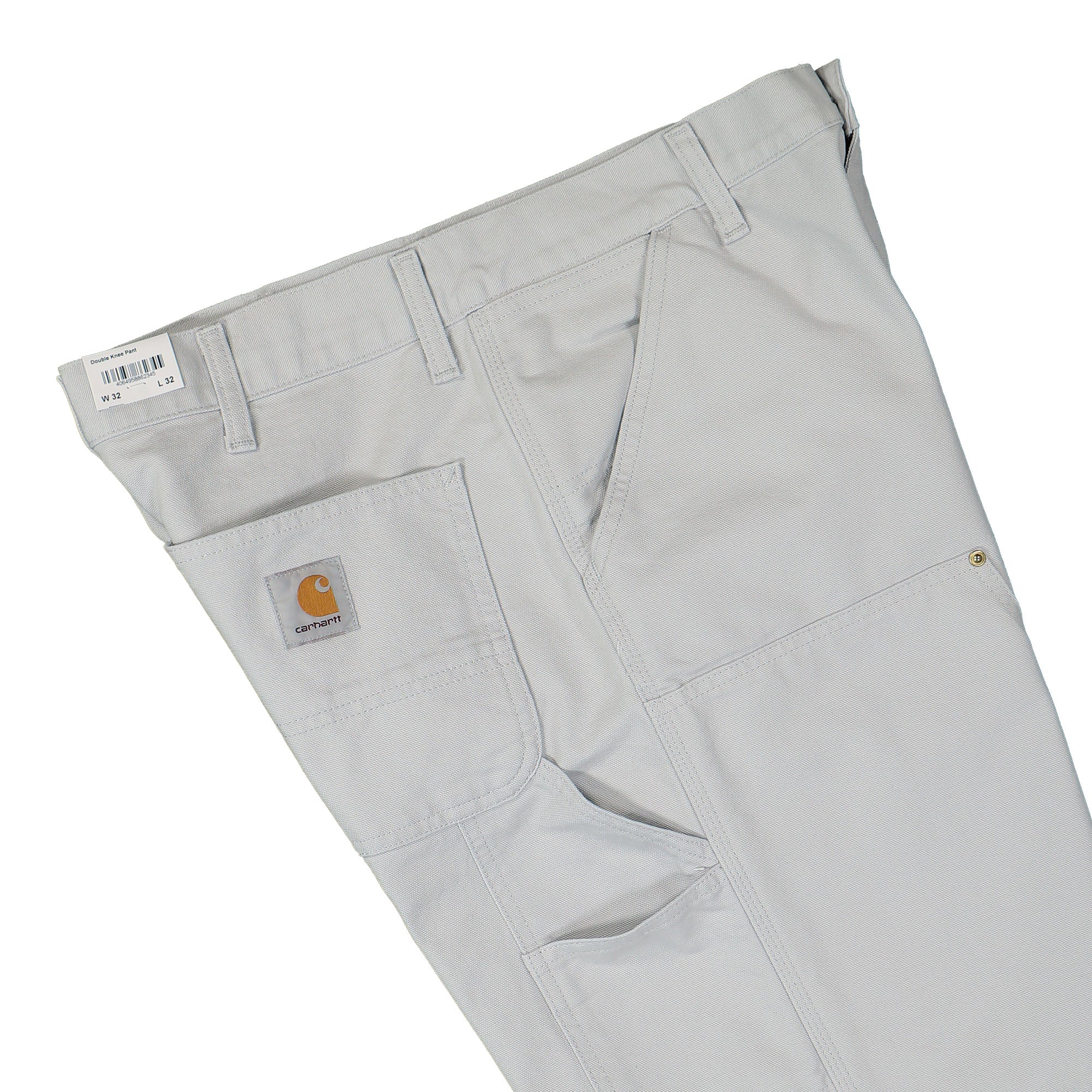 Carhartt WIP Double Knee Pant Basalt Rinsed Casual Pants Detail view 2 | Overkill