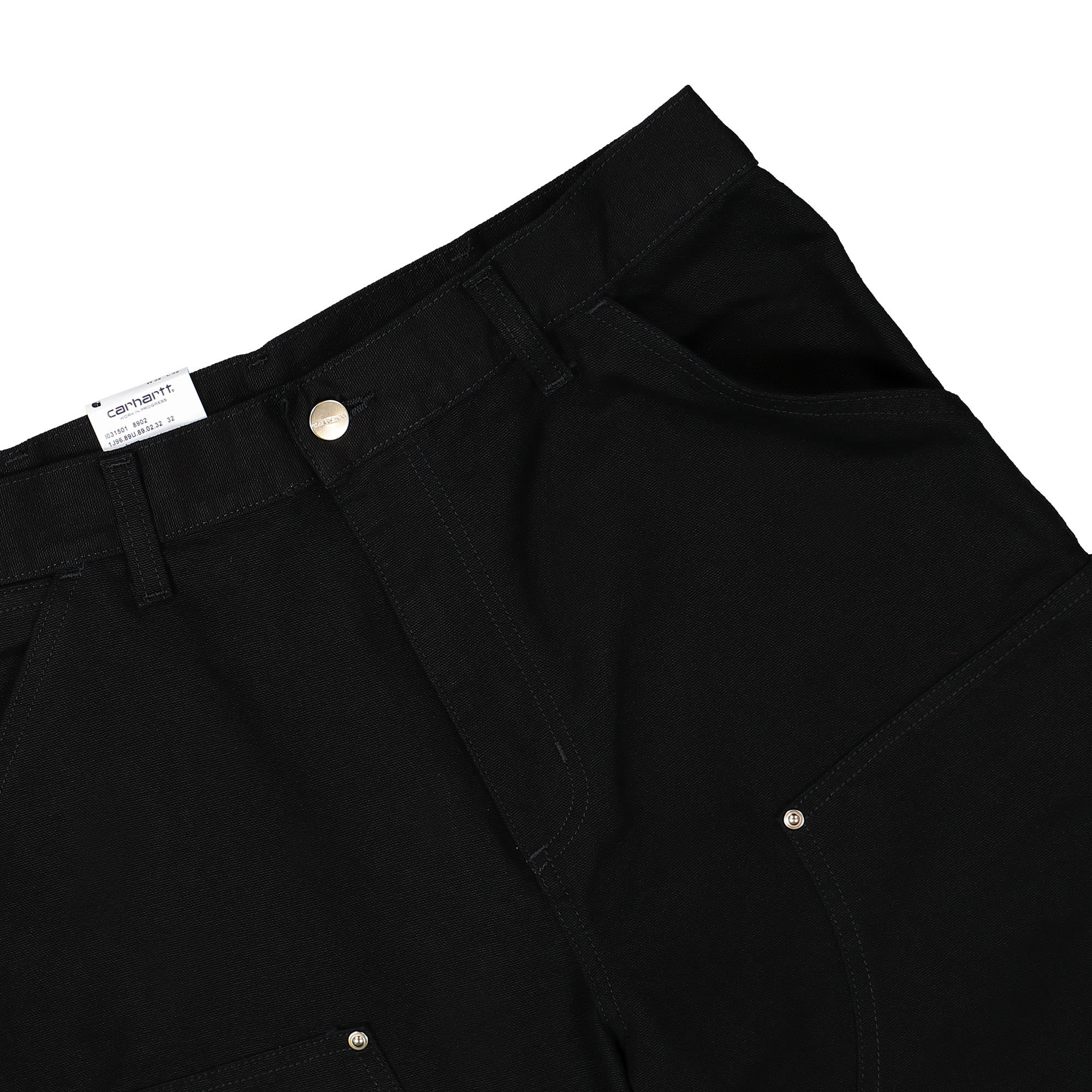 Carhartt WIP Double Knee Pant Black Casual Pants Detail view 1 | Overkill