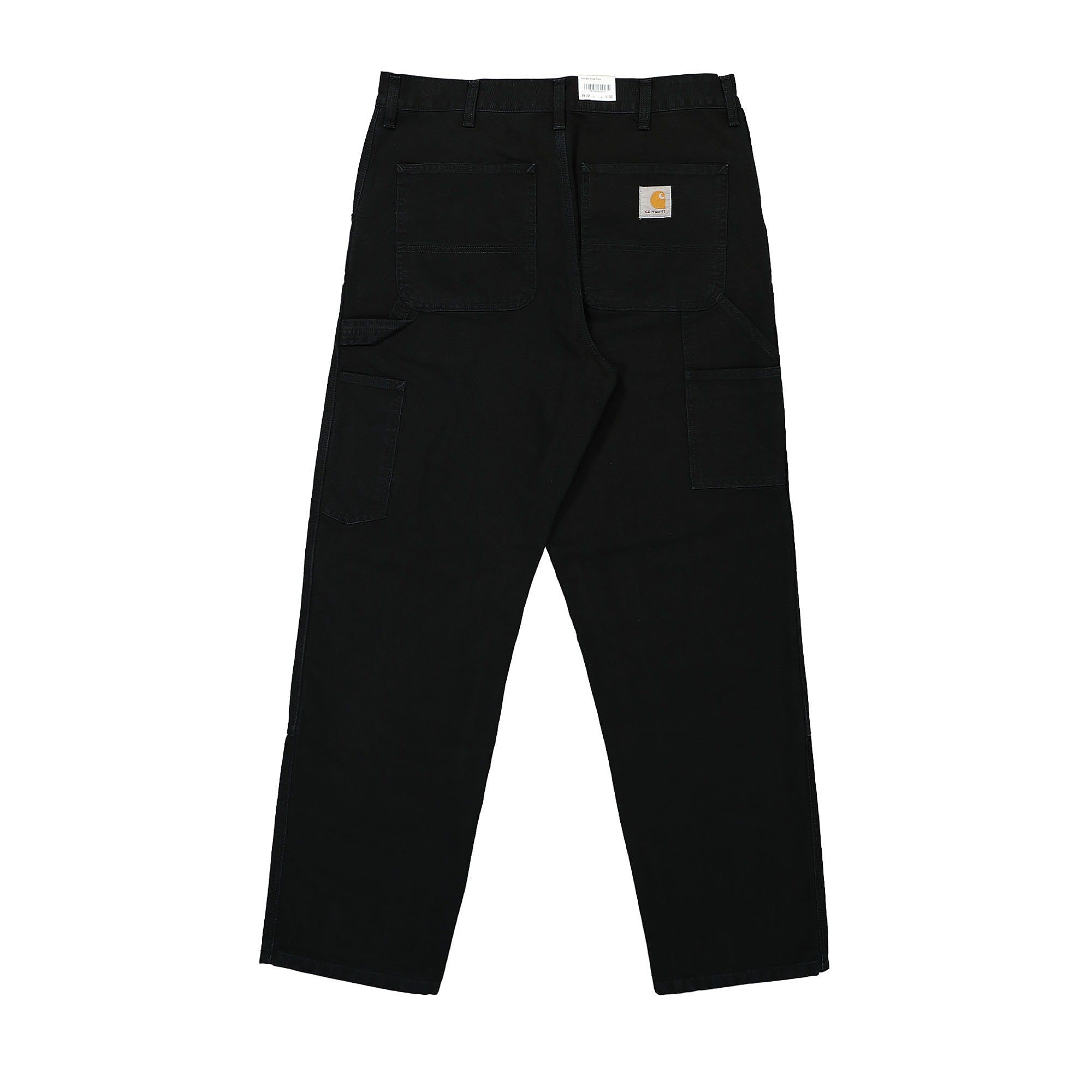 Carhartt WIP Double Knee Pant Black Aged Canvas Casual Pants Material | Overkill