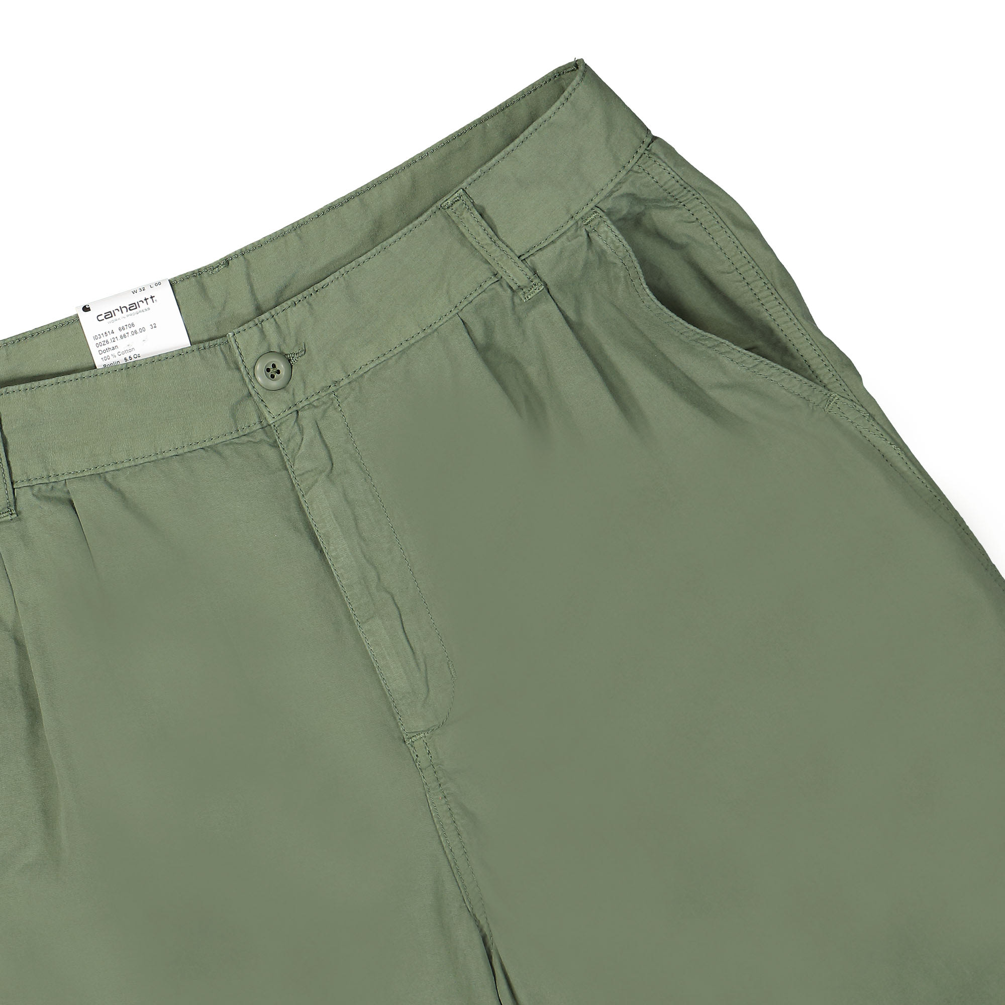Carhartt WIP Colston Pant Dollar Green Sweat & Track Pants Detail view 1 | Overkill