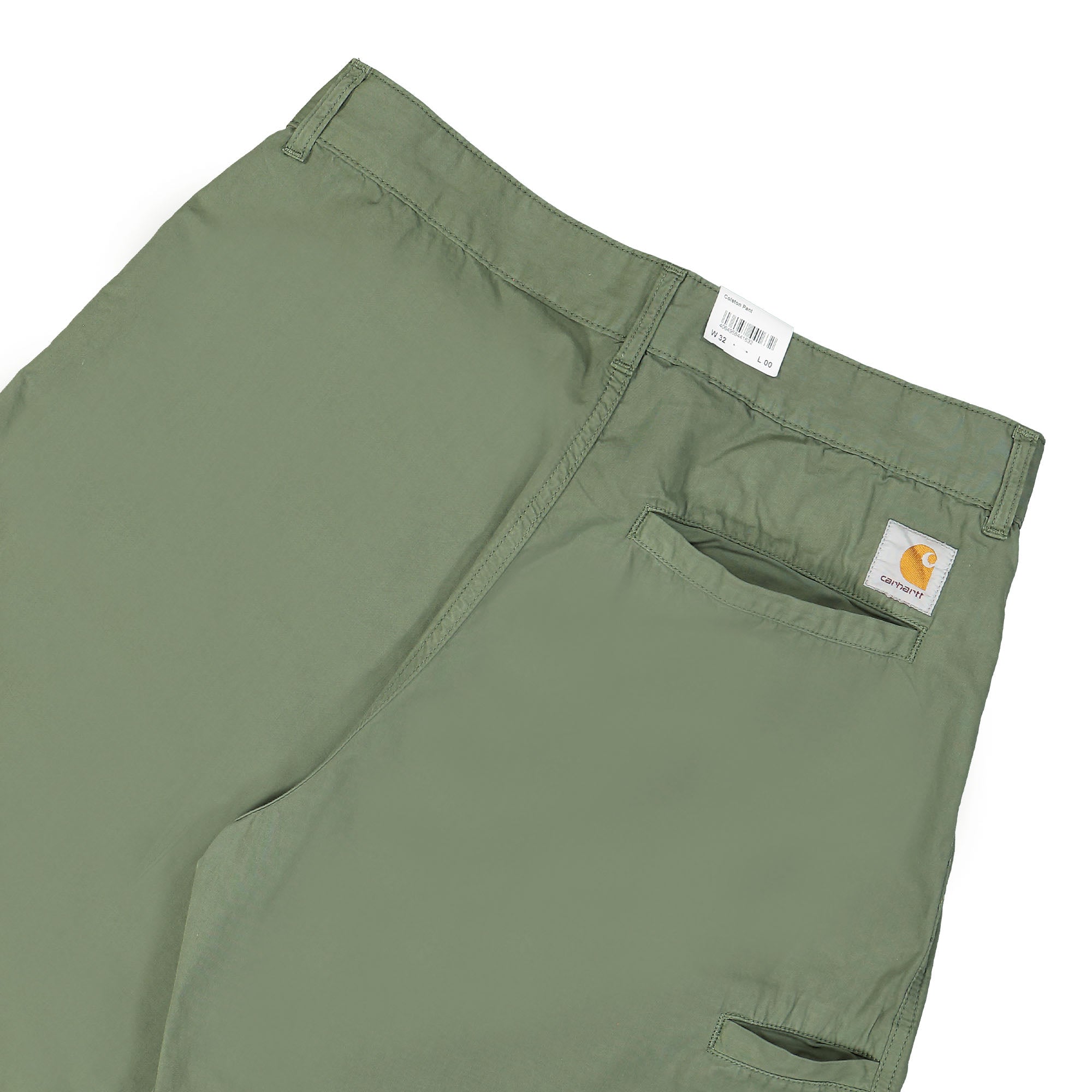 Carhartt WIP Colston Pant Dollar Green Sweat & Track Pants Detail view 2 | Overkill