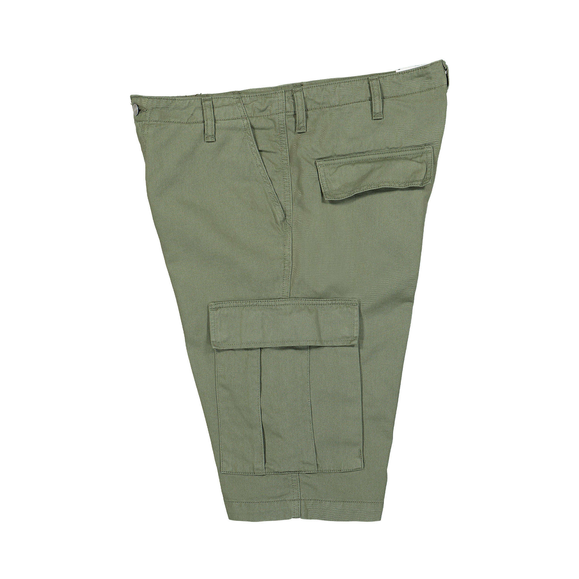 Carhartt WIP Regular Cargo Short Dollar Green Shorts Close-up | Overkill