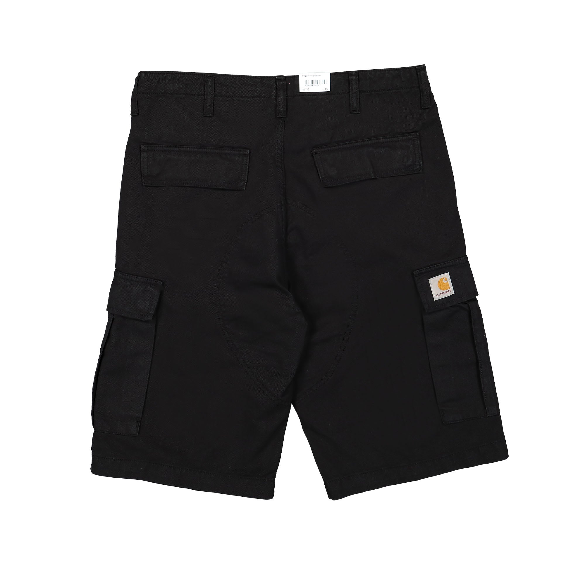 Carhartt WIP Regular Cargo Short Black Shorts Material | Overkill