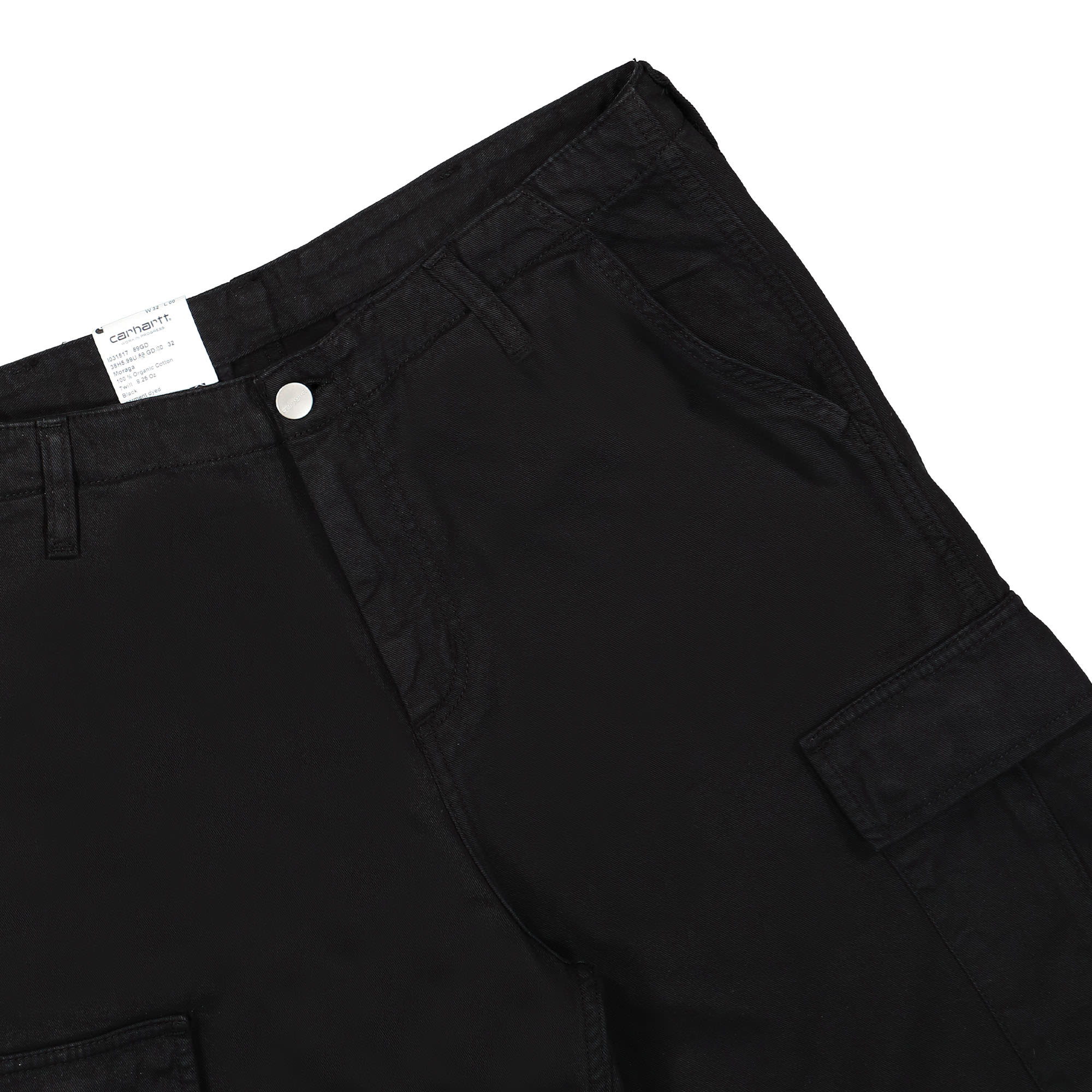 Carhartt WIP Regular Cargo Short Black Shorts Detail view 1 | Overkill
