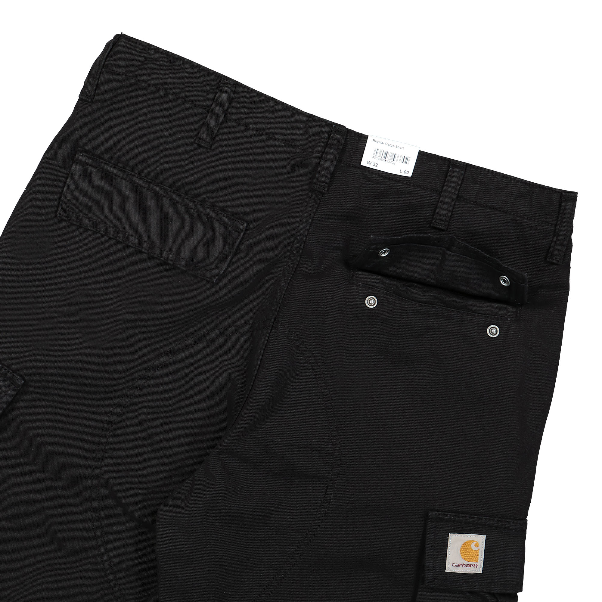 Carhartt WIP Regular Cargo Short Black Shorts Detail view 2 | Overkill