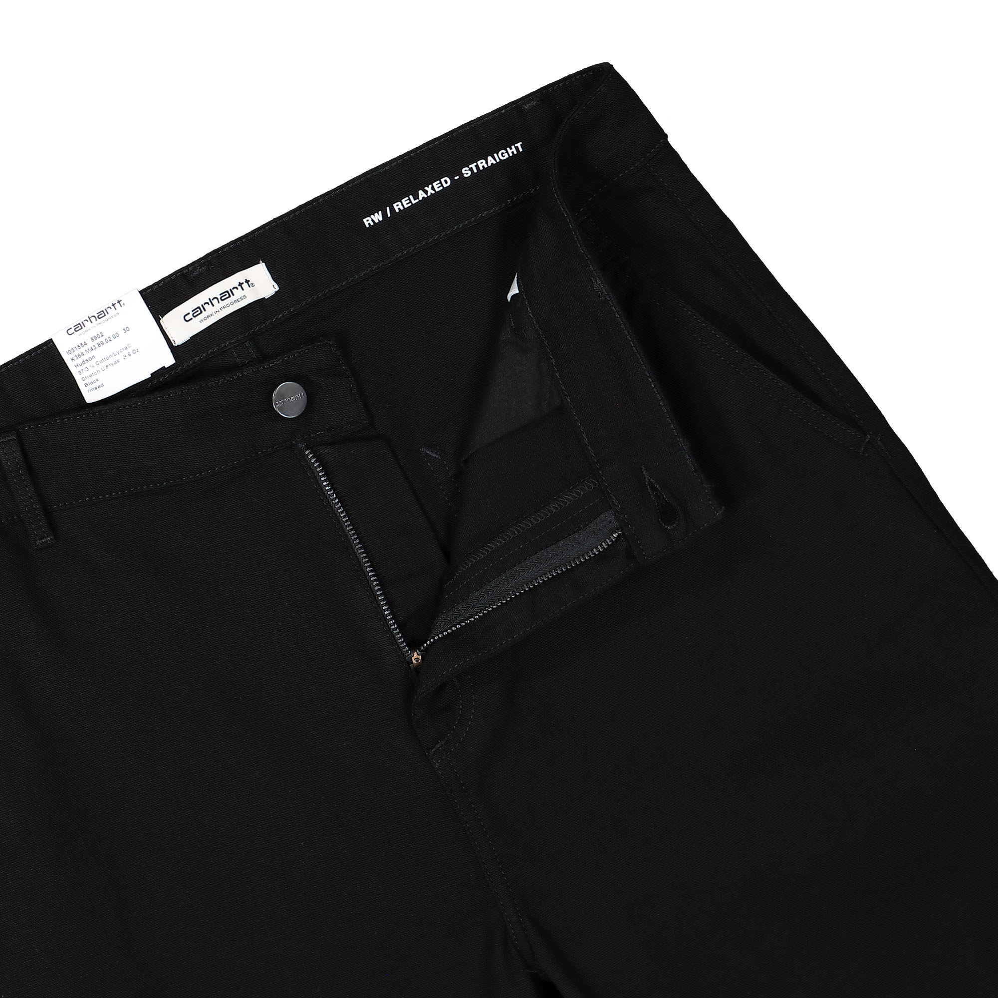 Carhartt WIP W Pierce Pant Straight Black Sweat & Track Pants Detailfoto | Overkill