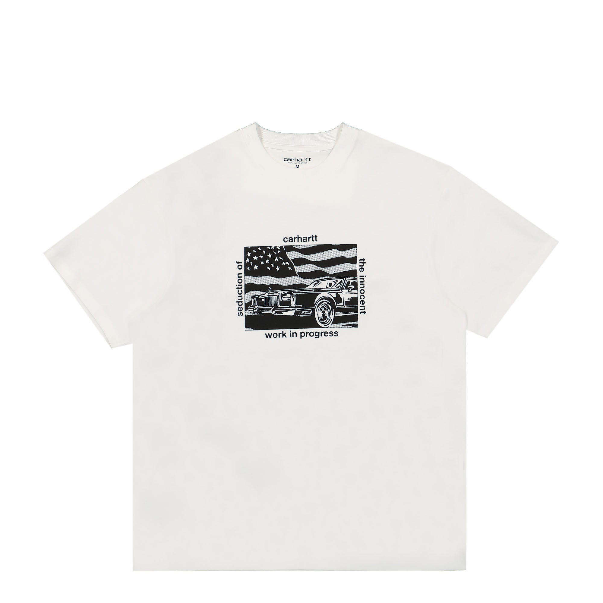 Carhartt WIP S/S Seduction T-Shirt White T-Shirts I031784.02.XX.03 | Overkill