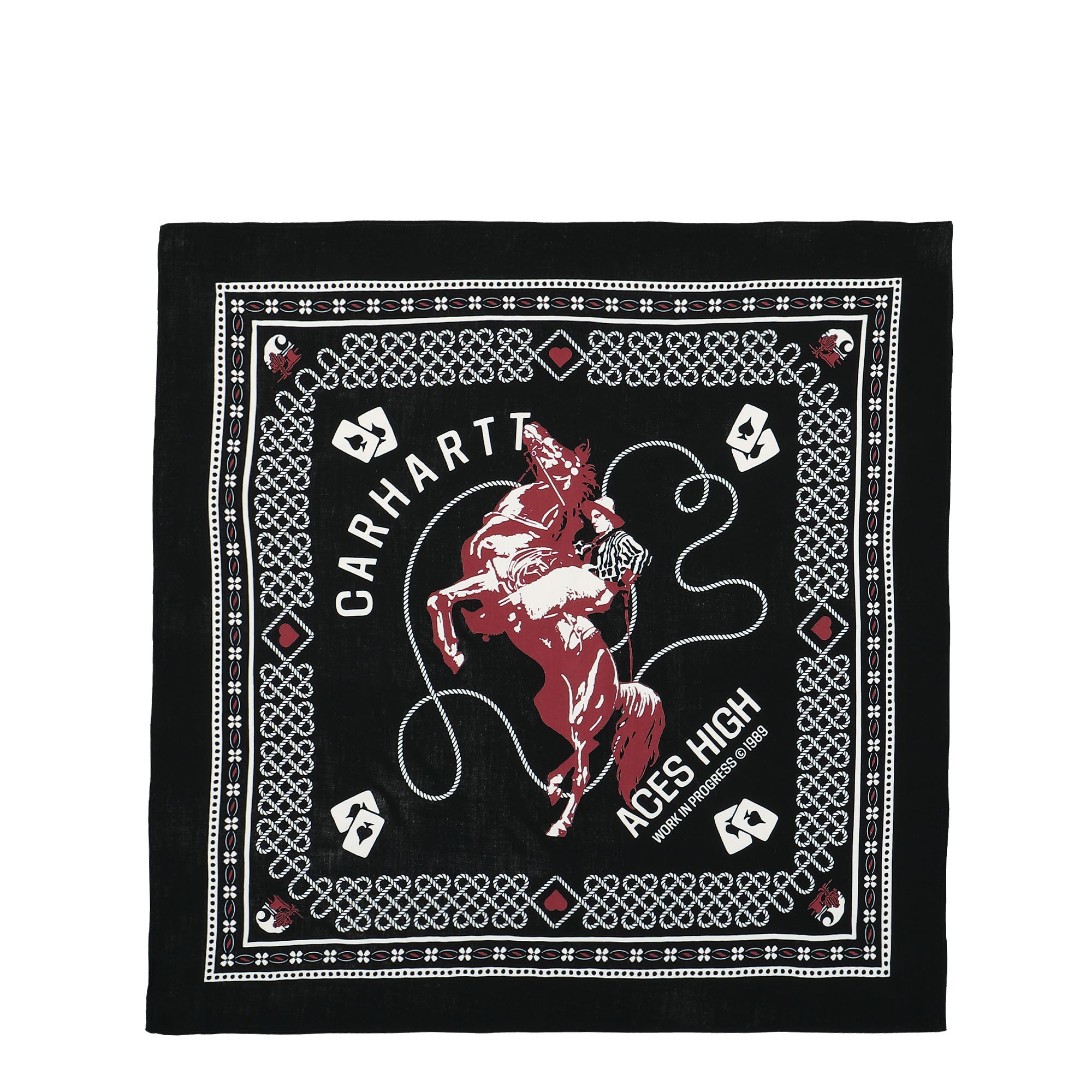 Carhartt WIP Big Buck Bandana Black Bandanas I031823.1LW.XX.06 | Overkill