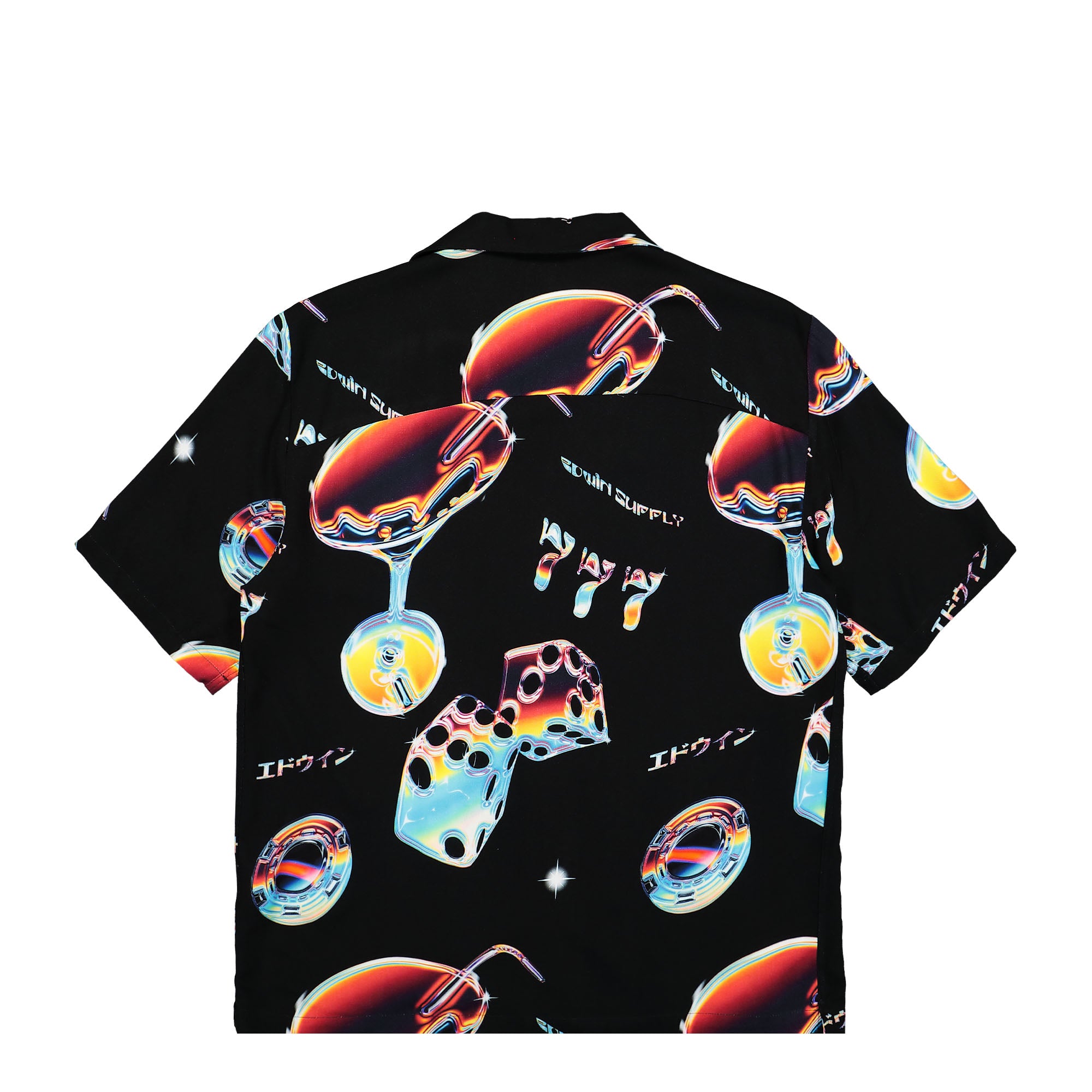 Edwin Saike SS Shirt Multicolor Shirts Material | Overkill