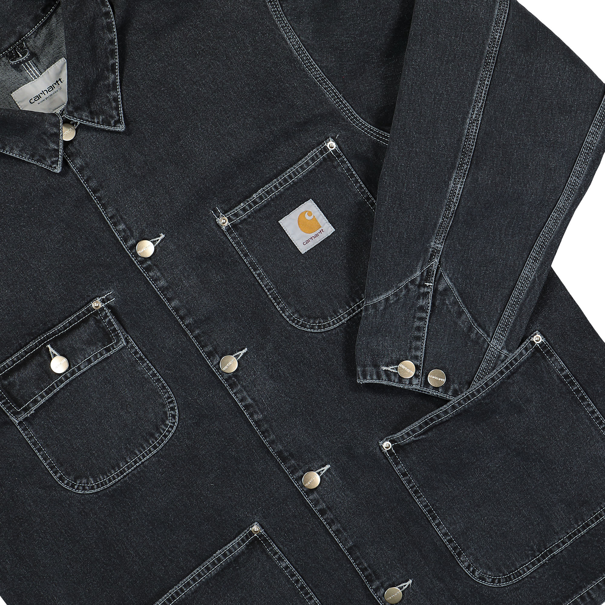 Carhartt WIP OG Chore Coat Black Coats Detailfoto | Overkill