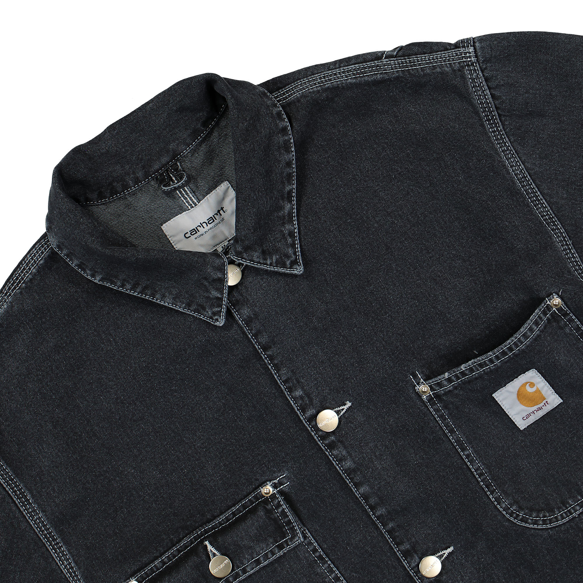 Carhartt WIP OG Chore Coat Black Coats Detail view 1 | Overkill