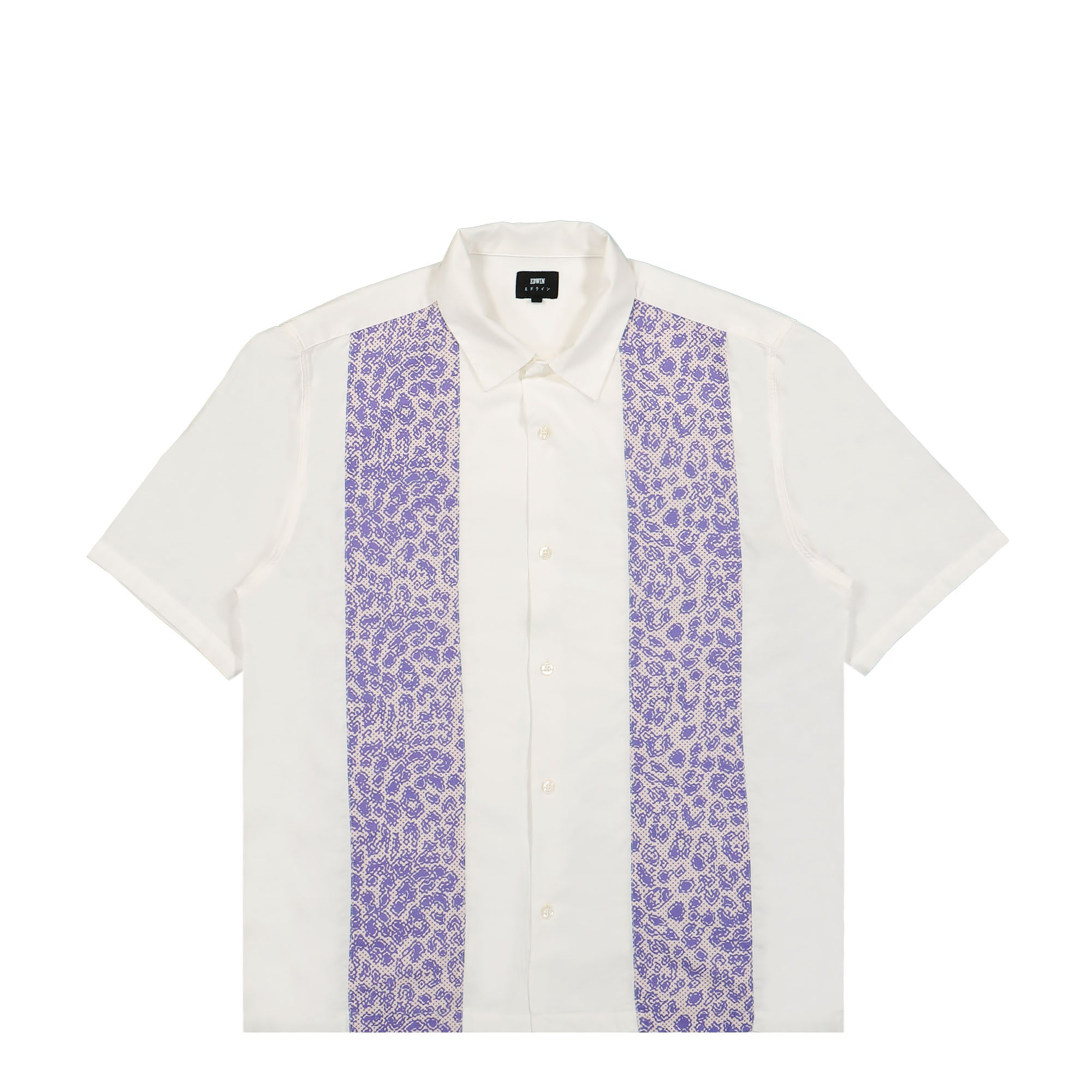 Edwin Leo Shirt SS Whisper White Shirts I031910.WHW.67.03 | Overkill